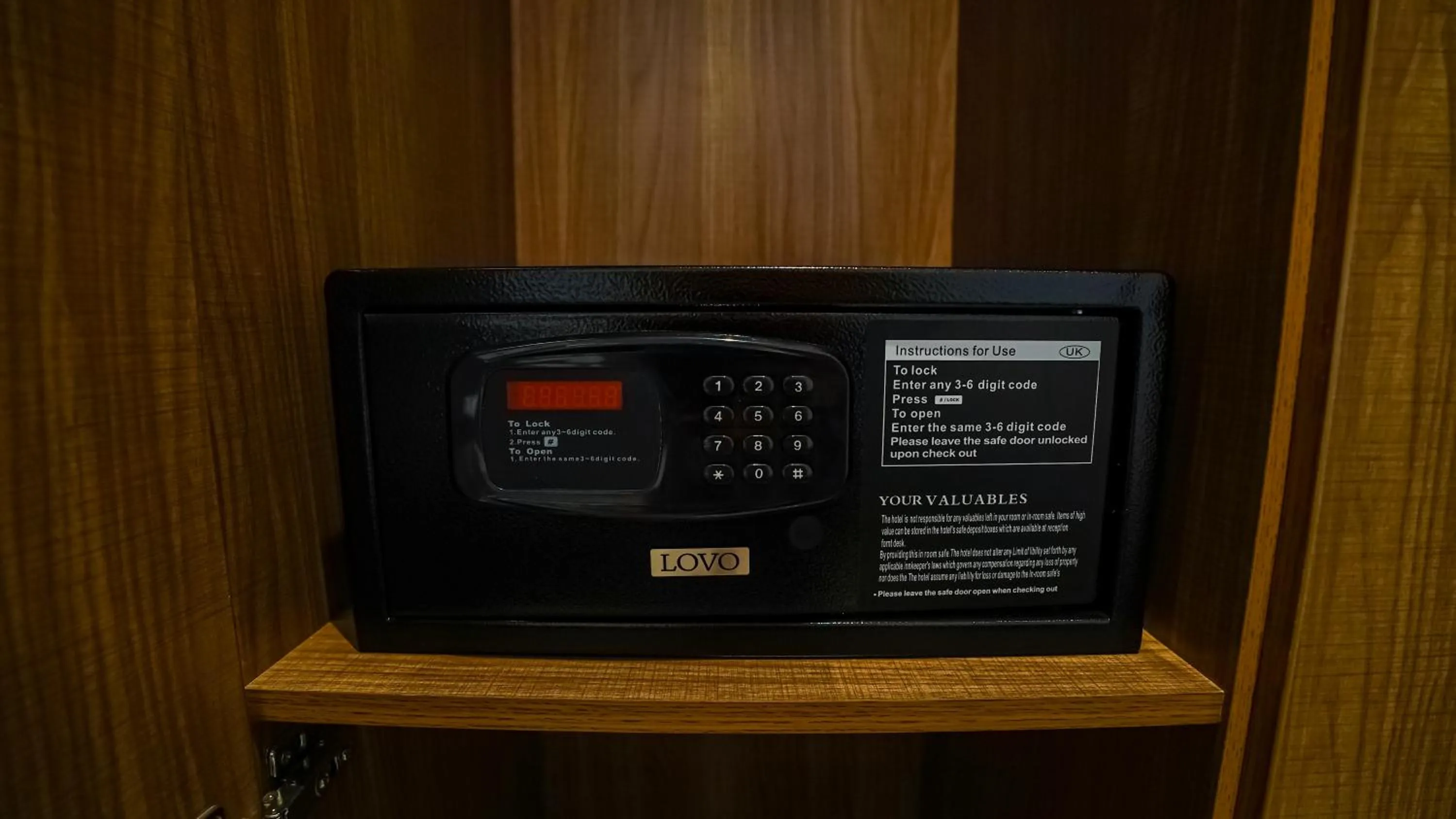 safe in Duqm Express Hotel