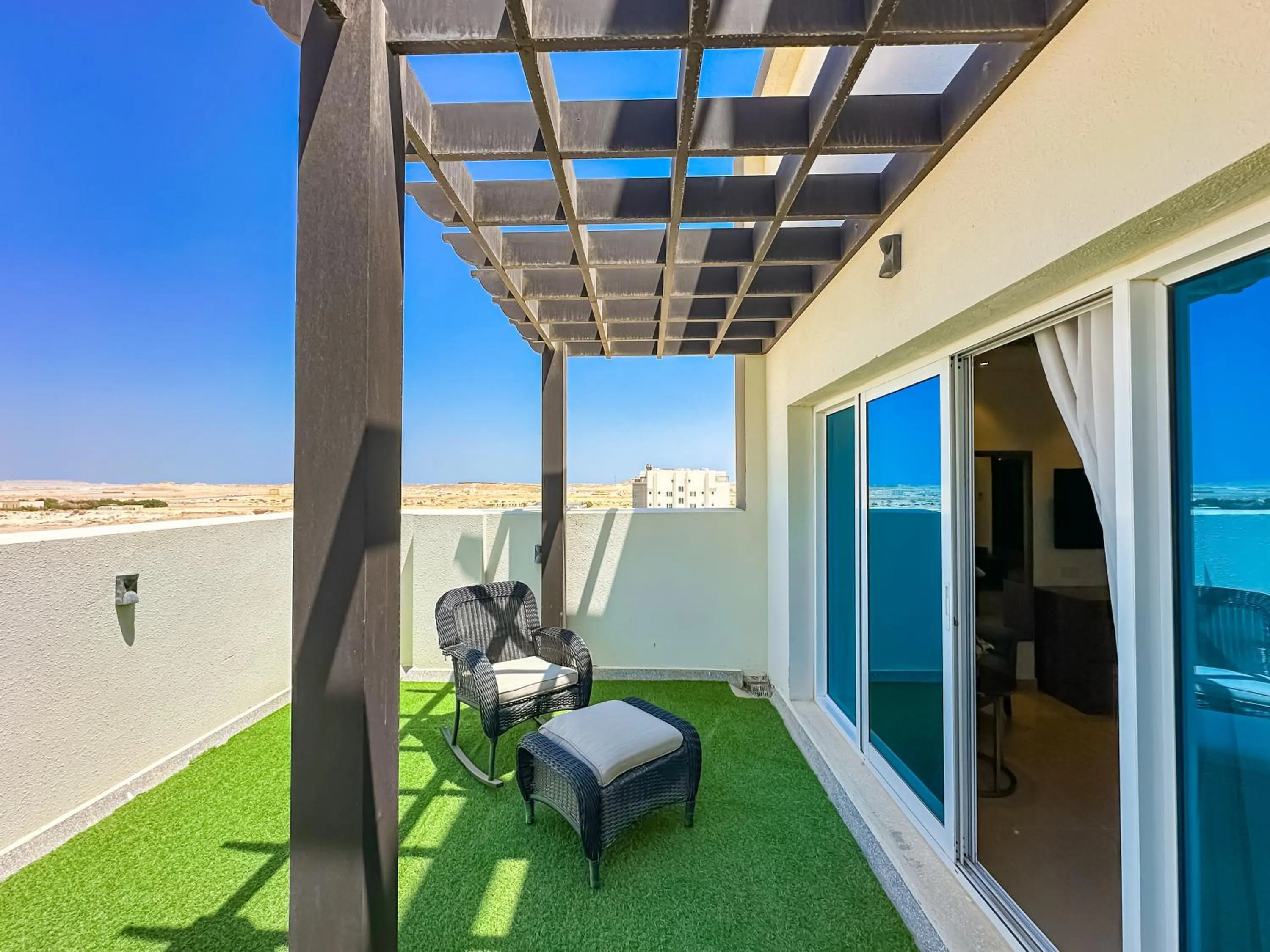 Balcony/Terrace in Duqm Express Hotel