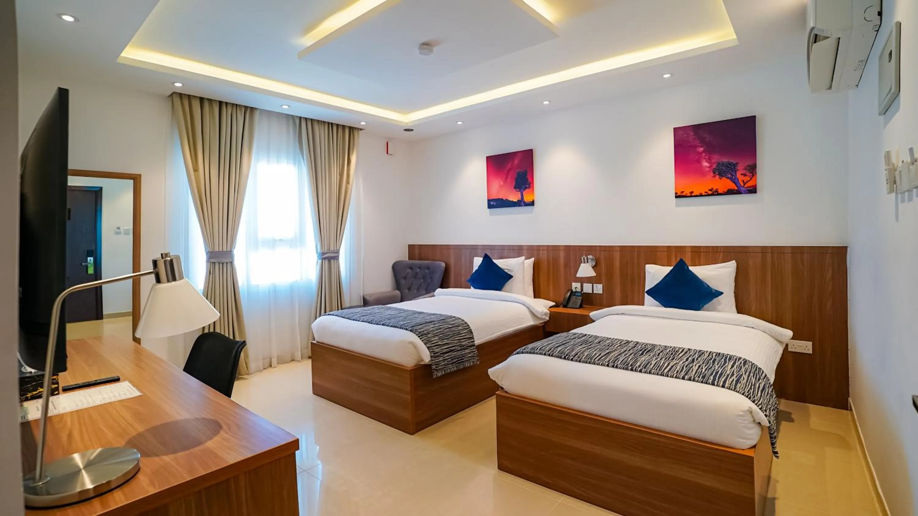Bedroom, Bed in Duqm Express Hotel