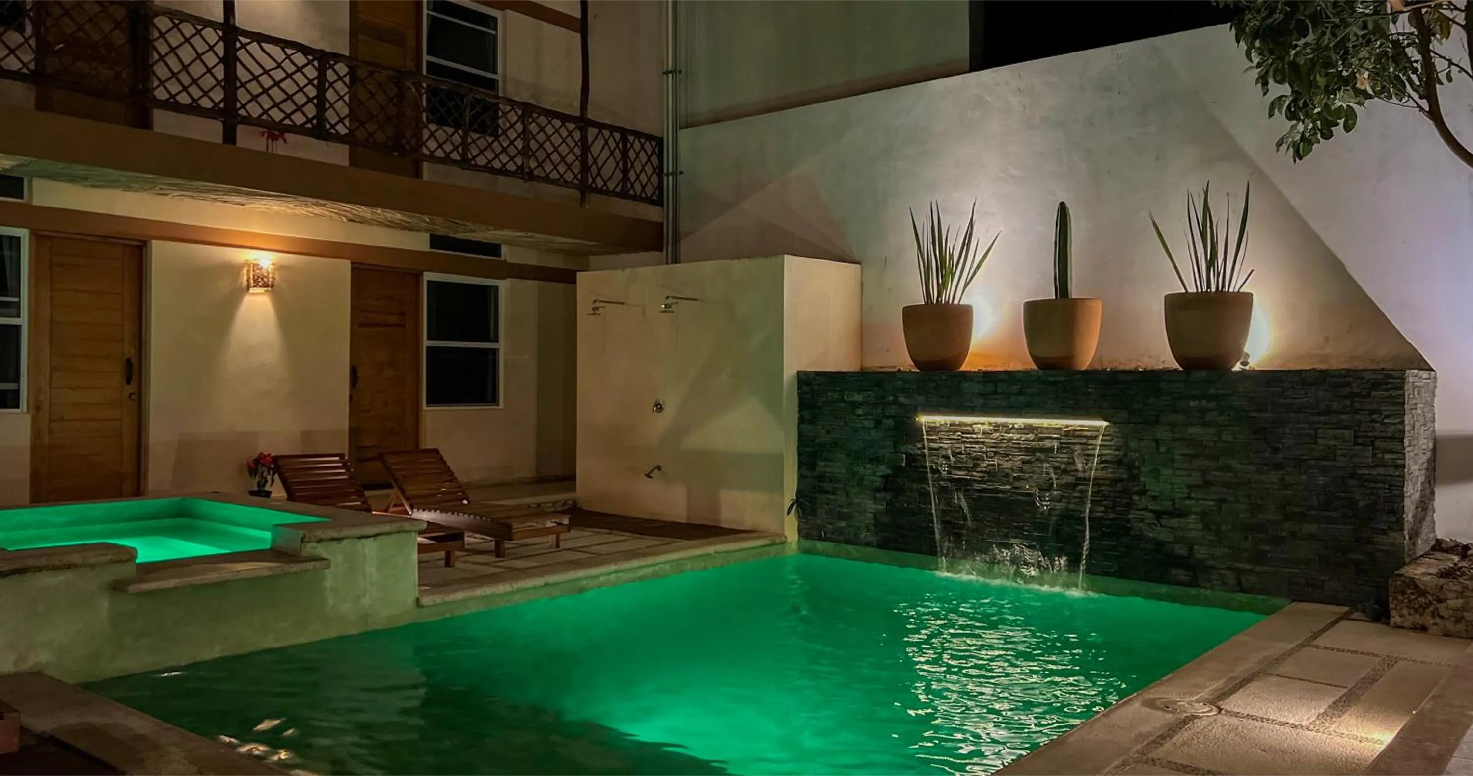 Swimming pool in Casa Cielito Lindo Cozumel