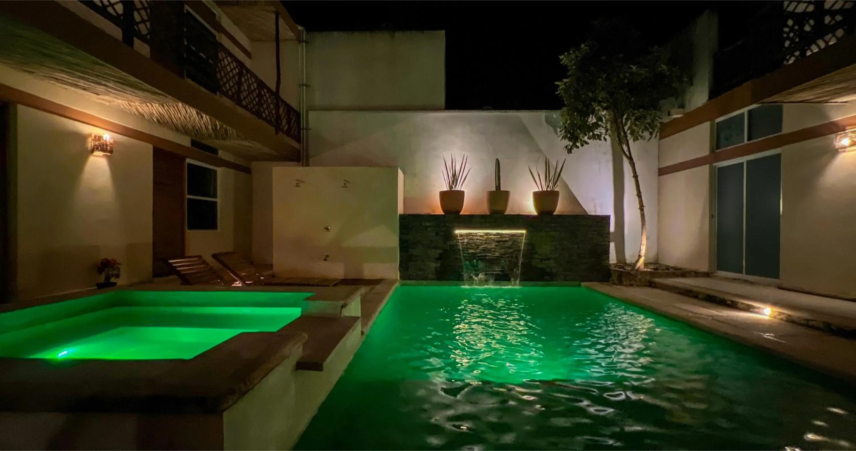 Swimming pool in Casa Cielito Lindo Cozumel