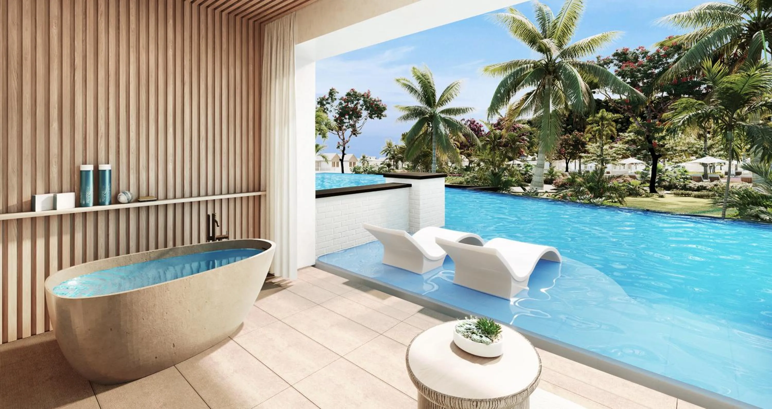 Patio in Sandals St. Vincent All Inclusive Couples Only