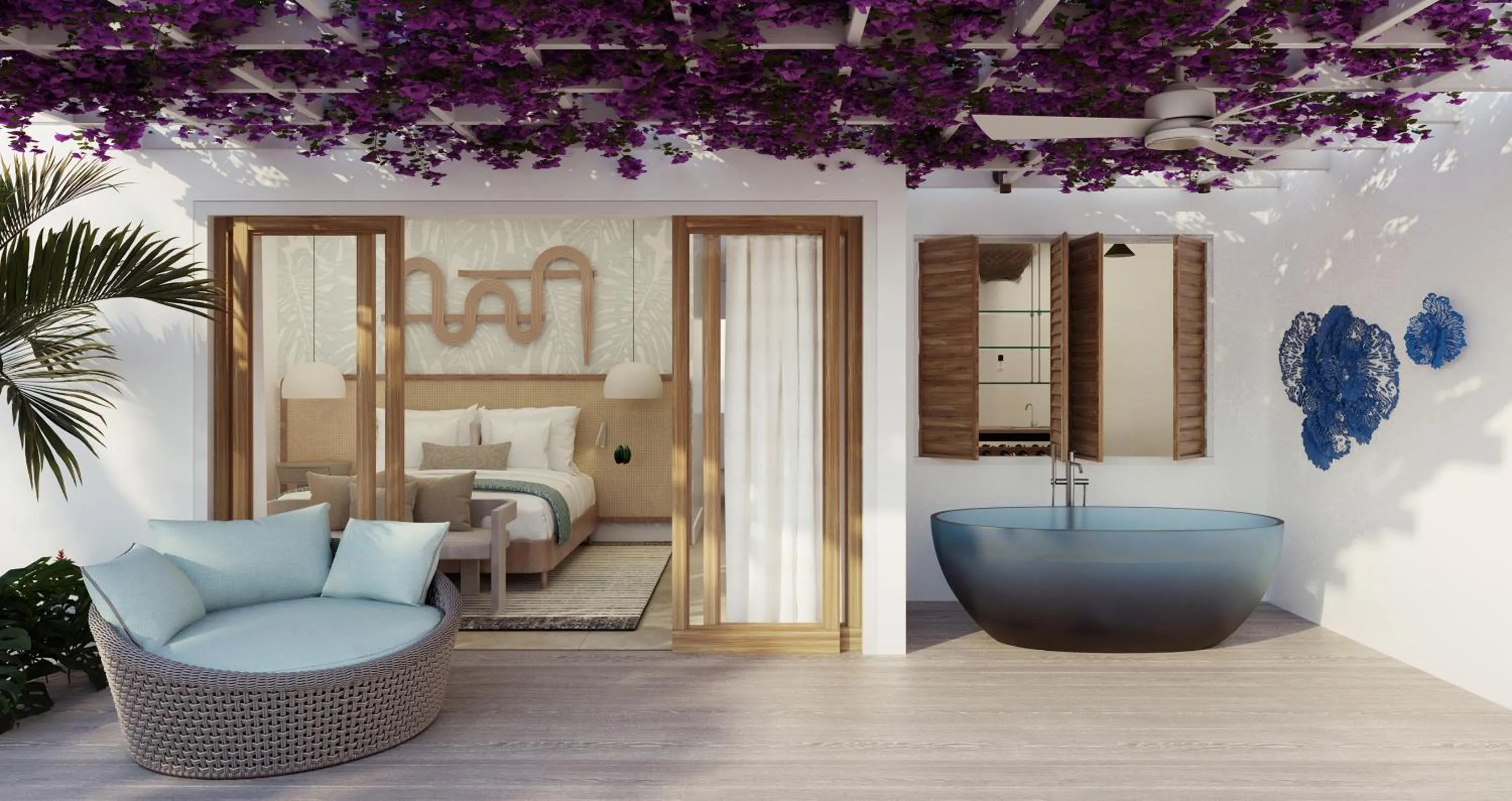 Patio in Sandals St. Vincent All Inclusive Couples Only