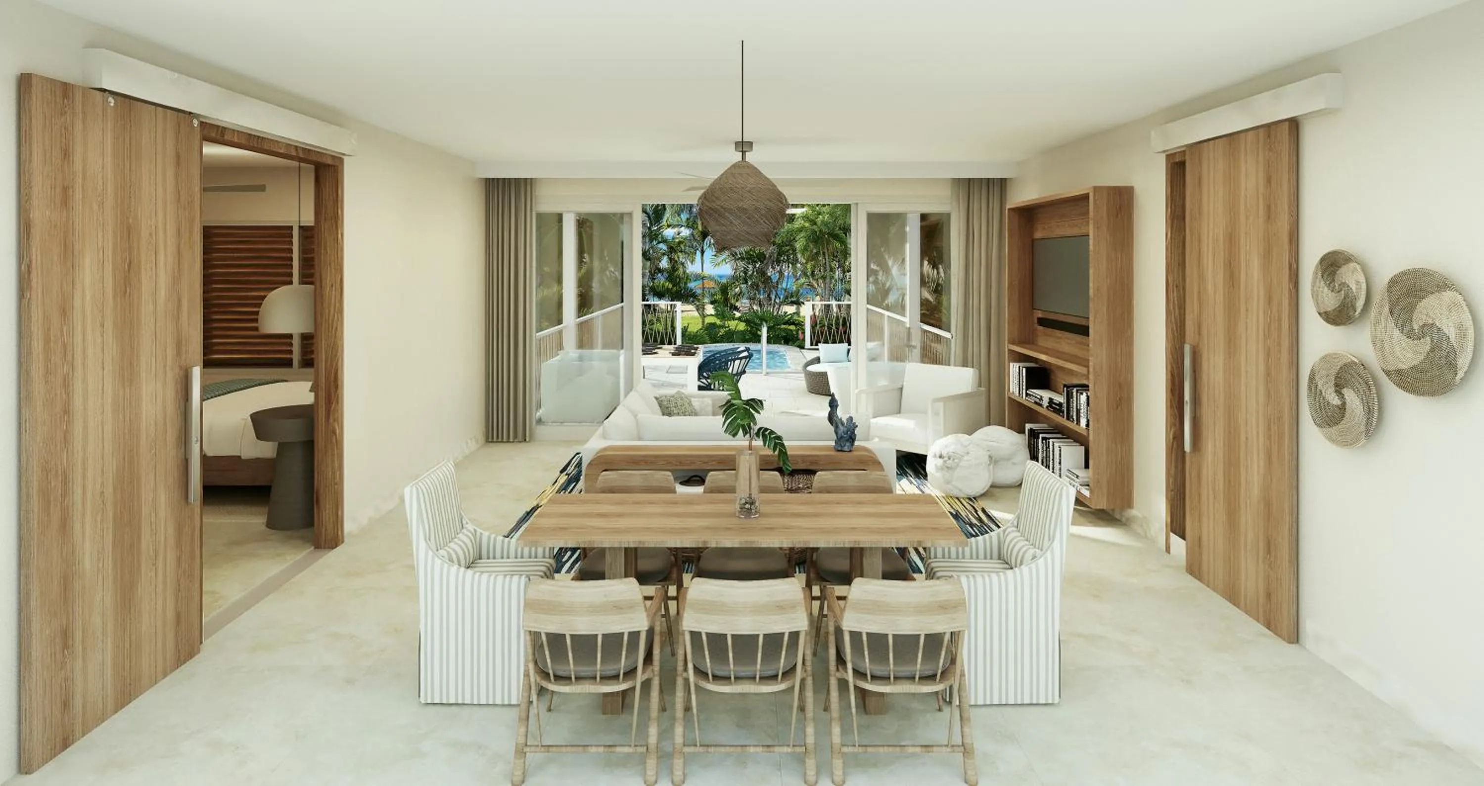 Living room in Sandals St. Vincent All Inclusive Couples Only