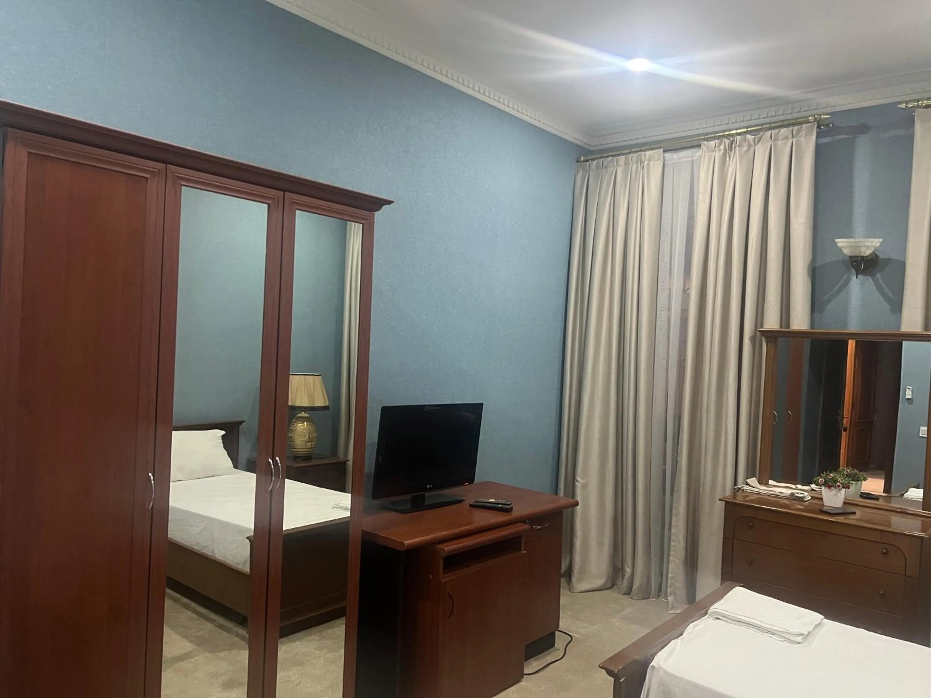 Bed in Swan Hotel Baku