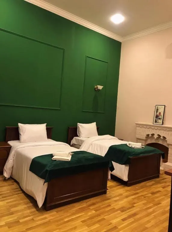 Bed in Swan Hotel Baku