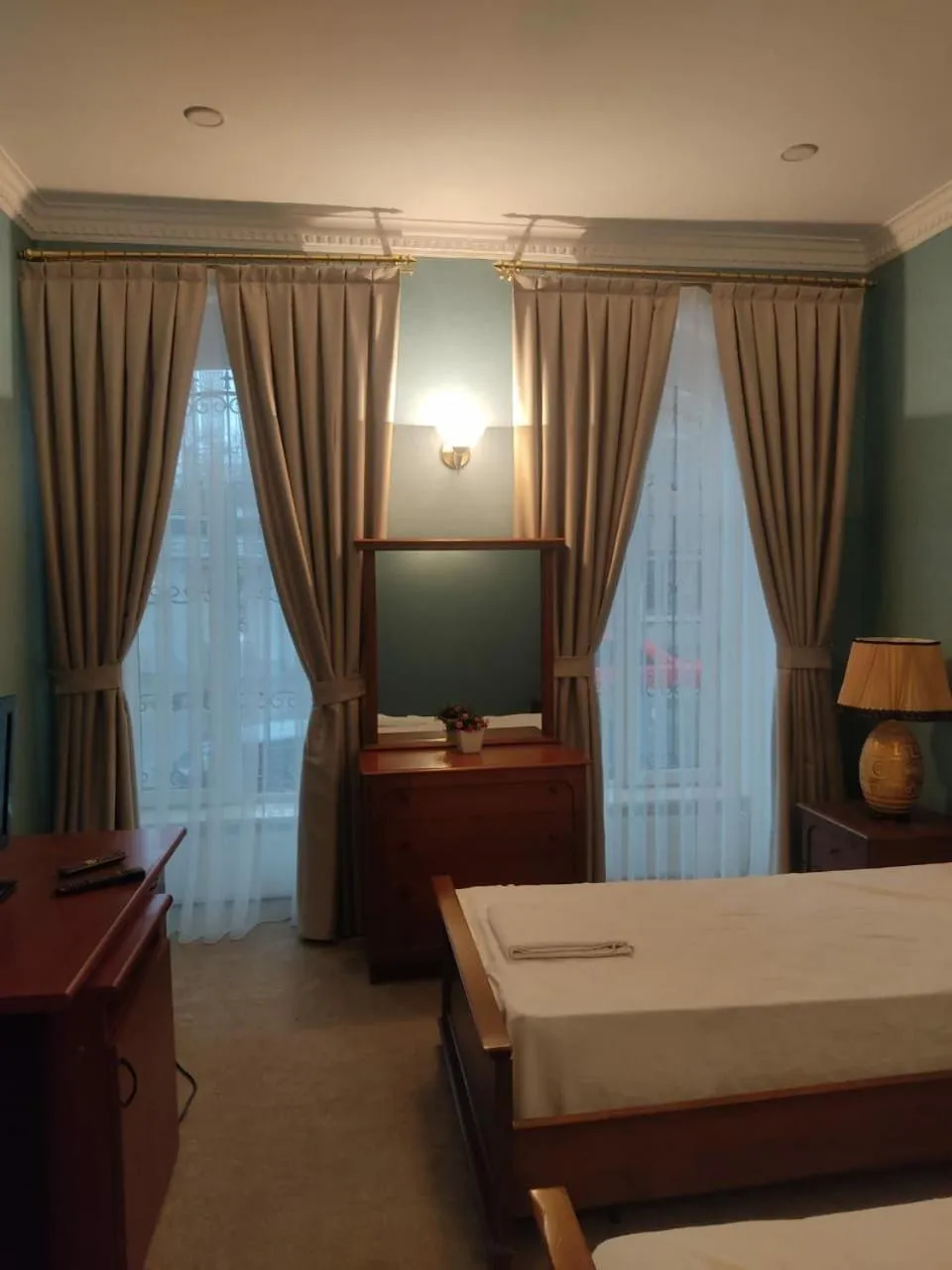 Bed in Swan Hotel Baku