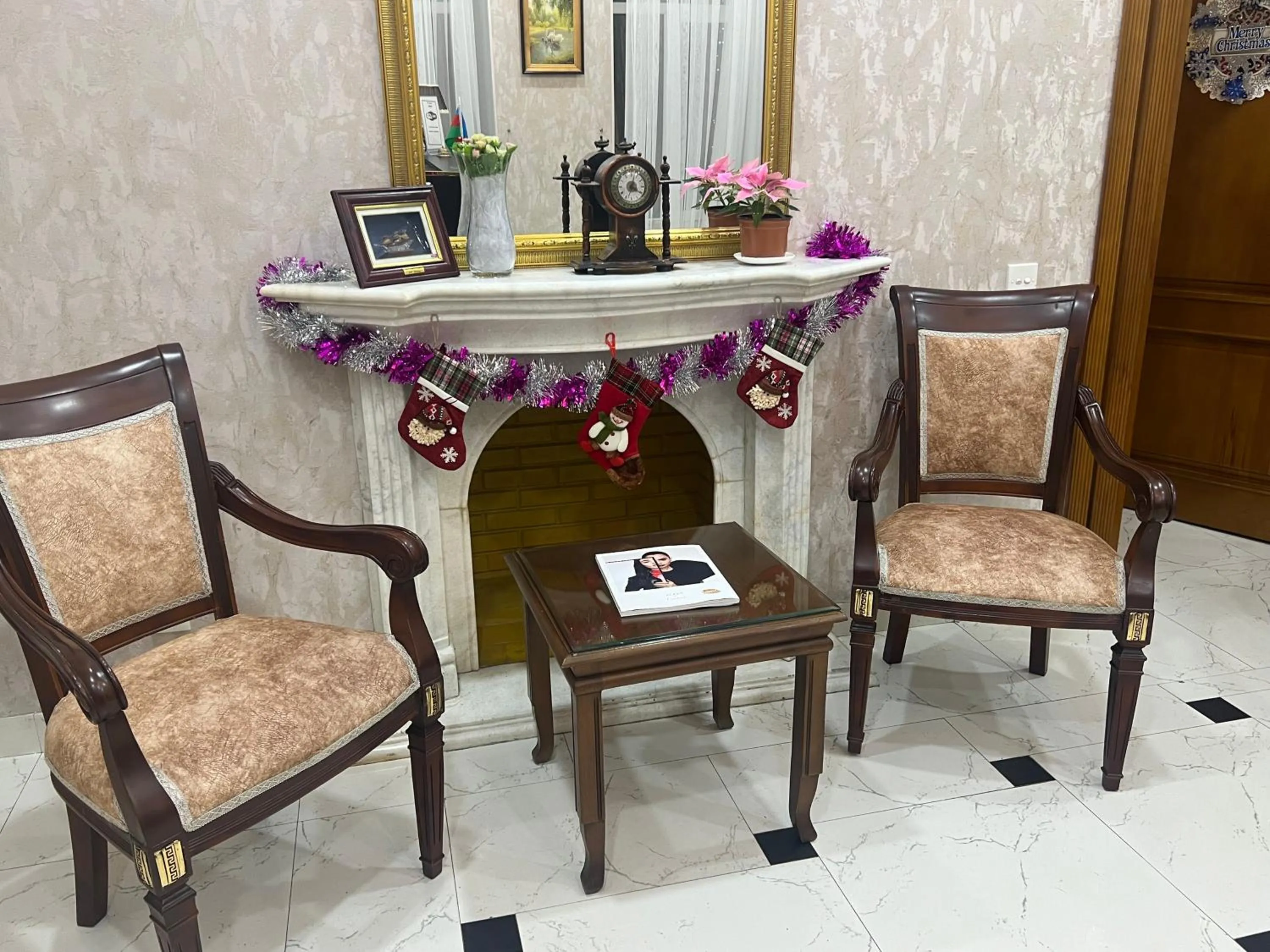 Lobby or reception in Swan Hotel Baku