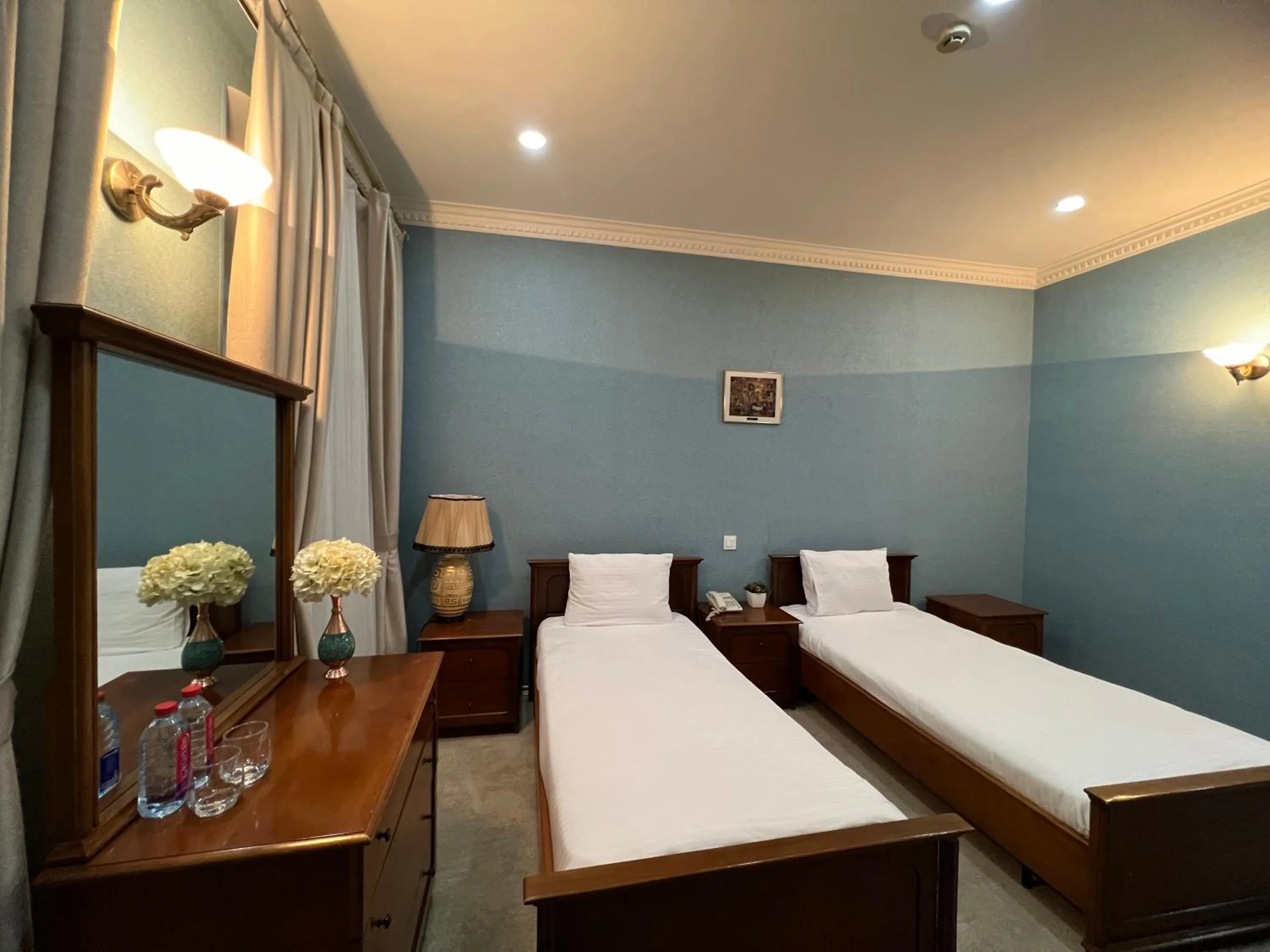 Bed in Swan Hotel Baku