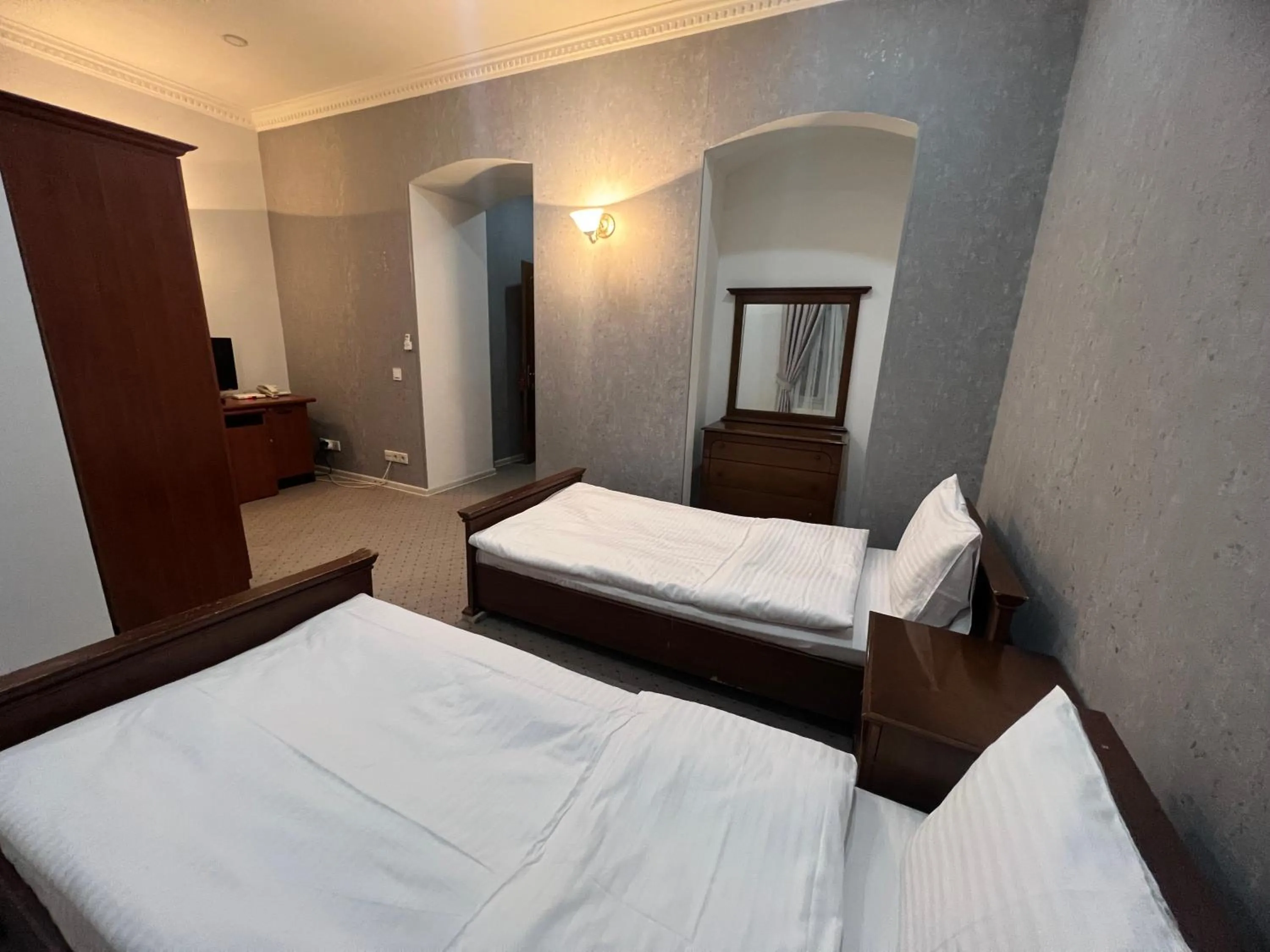 Bed in Swan Hotel Baku