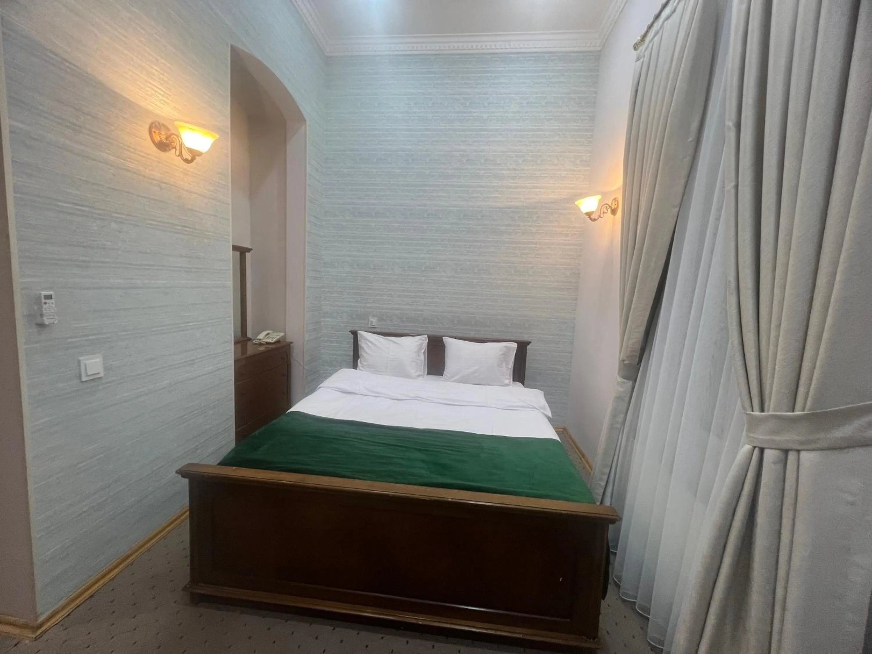 Bed in Swan Hotel Baku