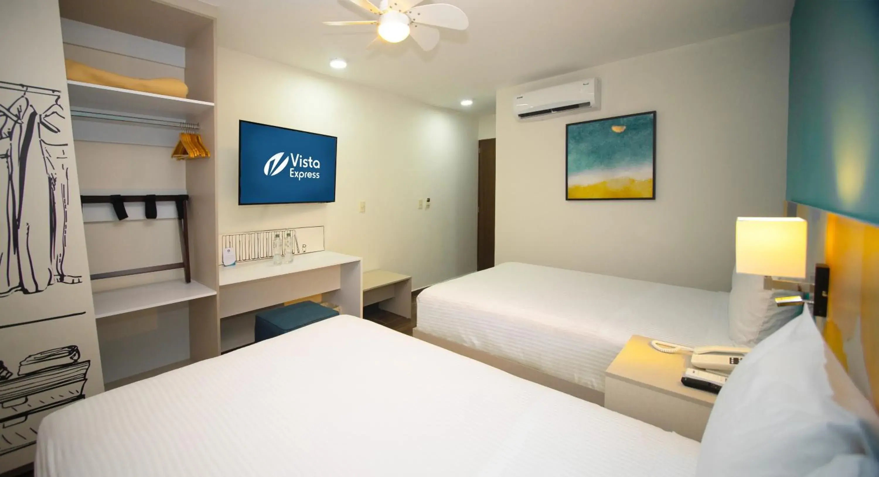 Standard Double Room with Two Double Beds in Suites Futura Plaza del Sol Guadalajara Standard Double Room with Two Double Beds in Suites Futura Plaza del Sol Guadalajara