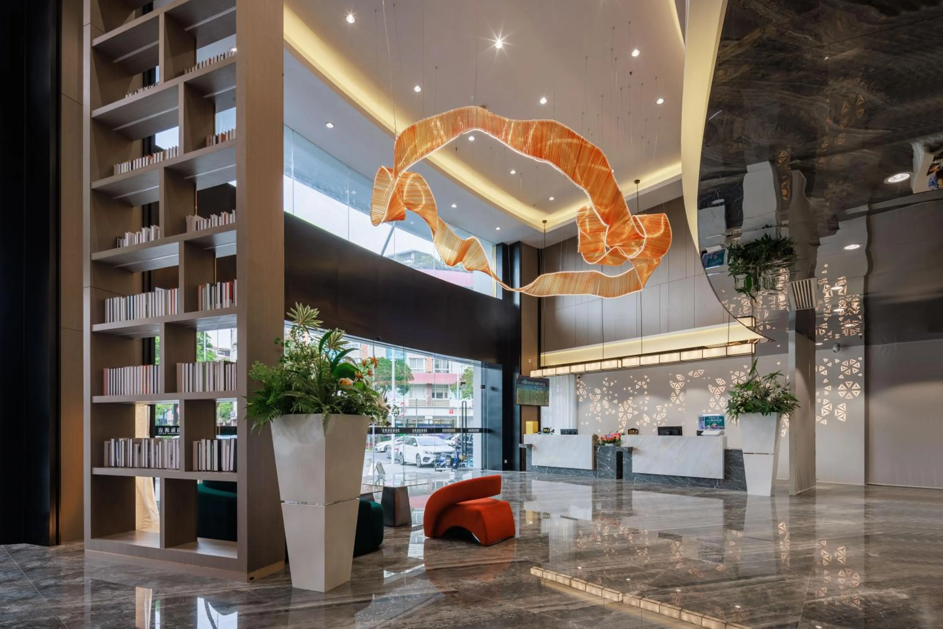 Lobby or reception in Feili International Hotel