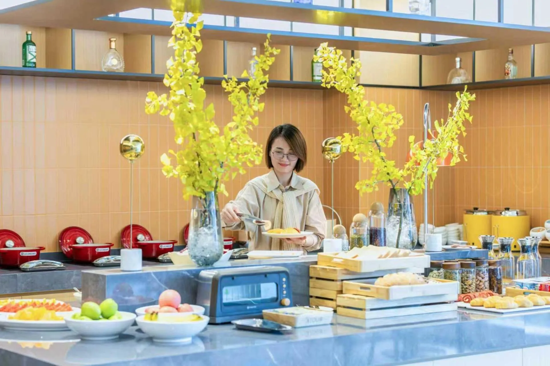 Breakfast in Atour X Hotel Shanghai Shuguang Wusong Cruise Terminal