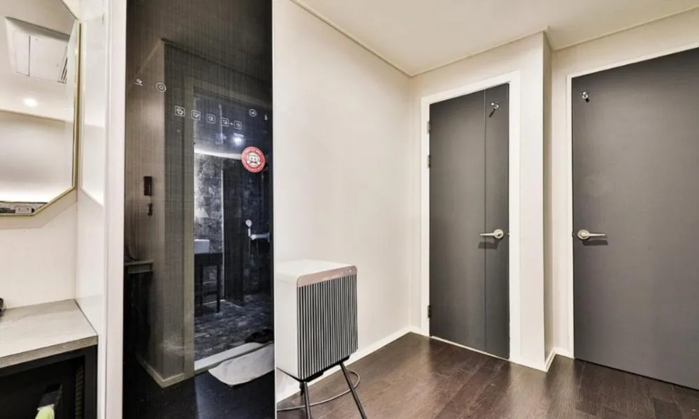 wardrobe in Beyond Hotel