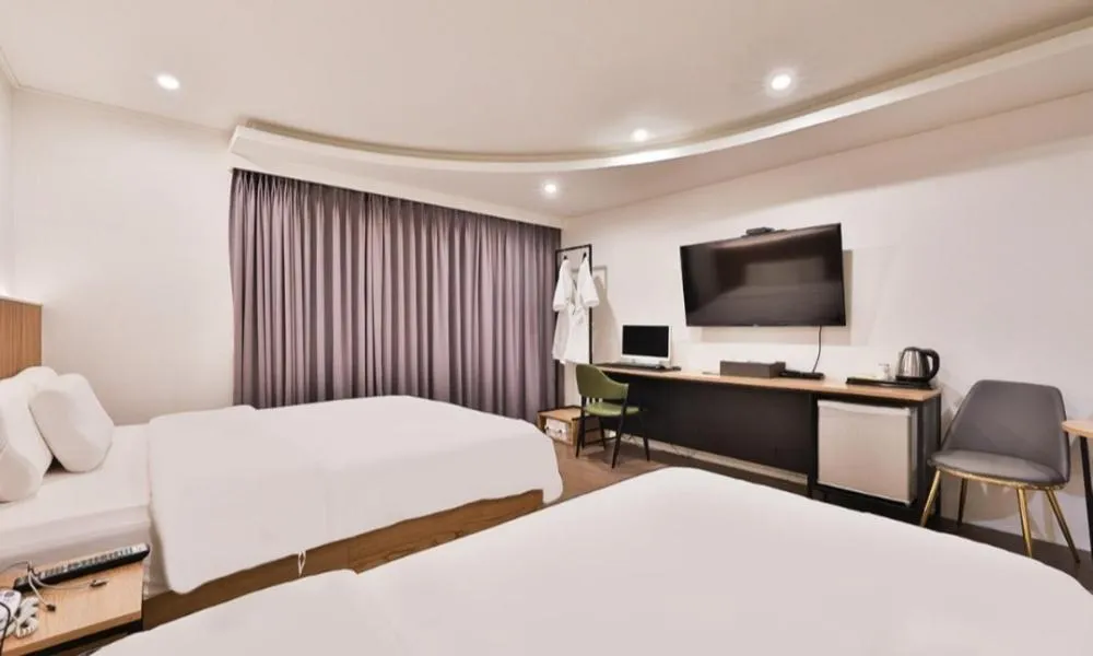 Bed in Beyond Hotel