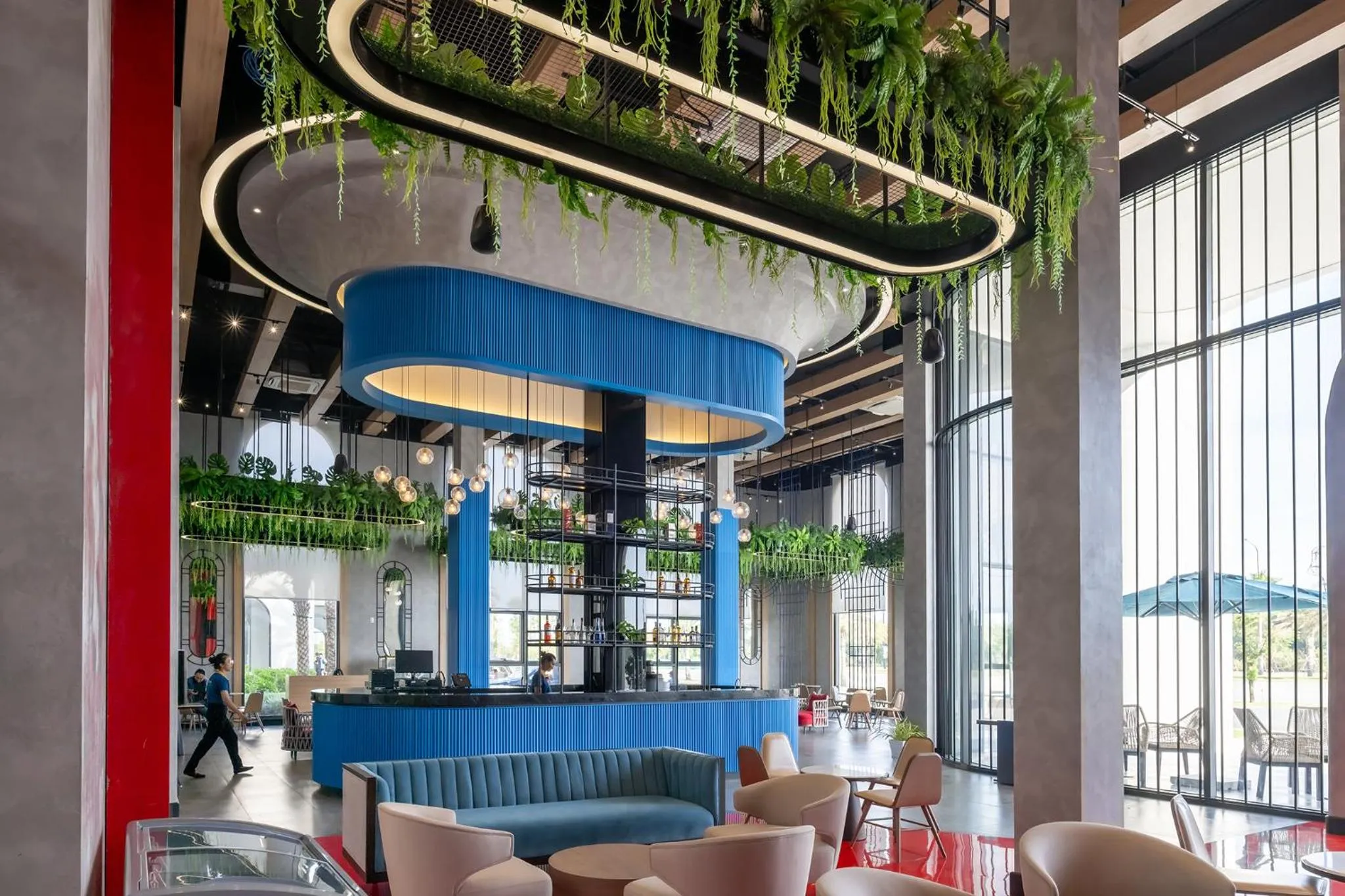 Lounge or bar in K-Town Resort Phan Thiet