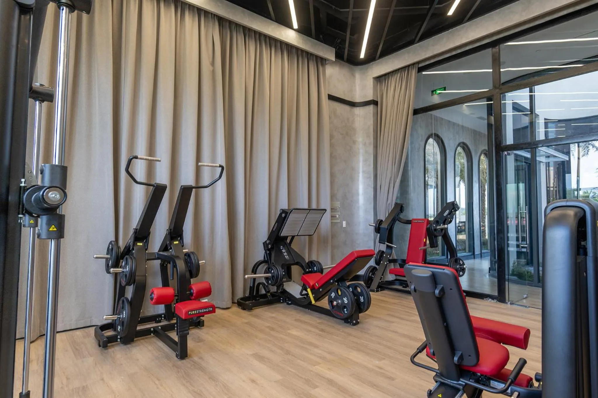 Fitness centre/facilities in K-Town Resort Phan Thiet
