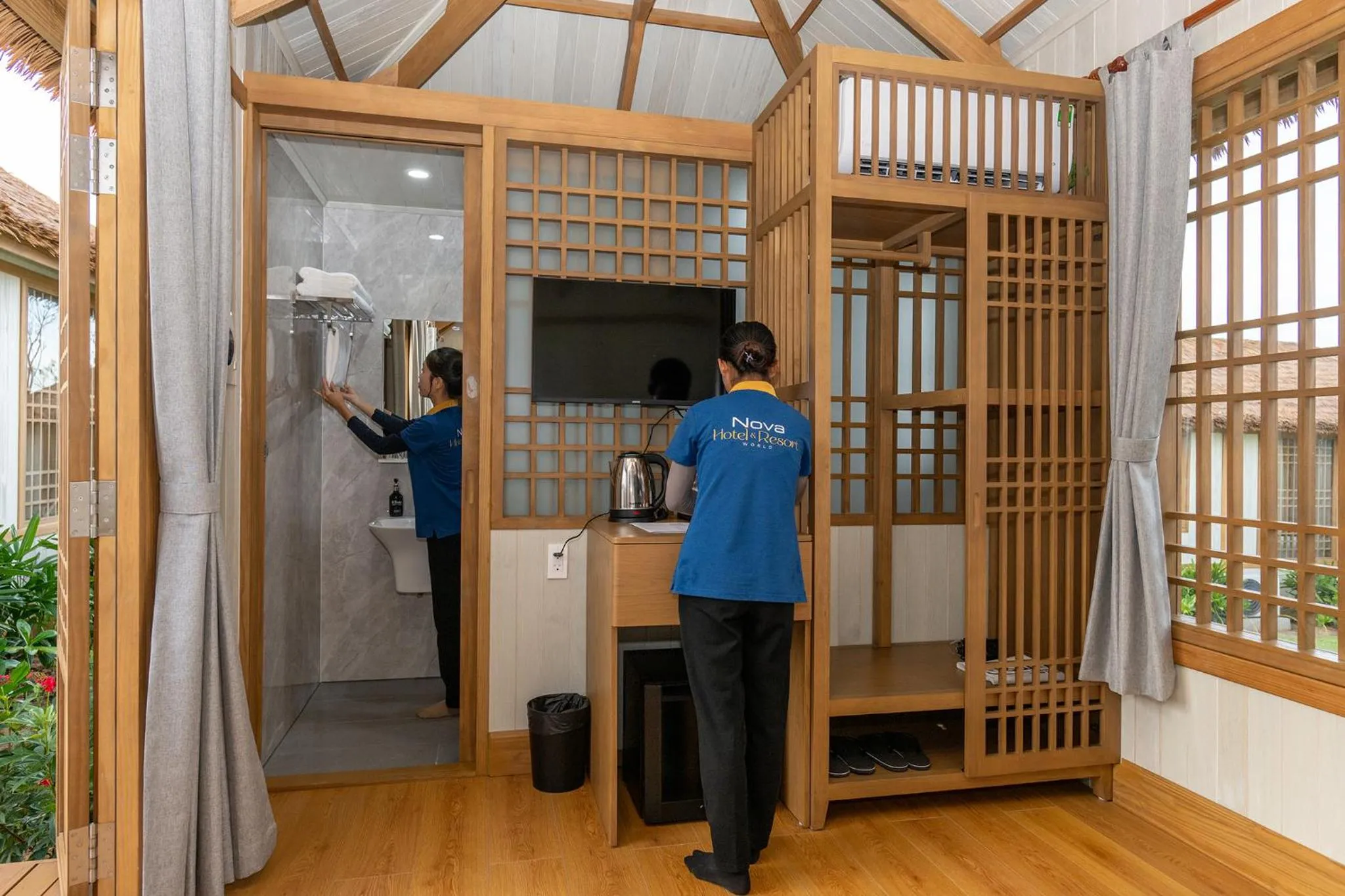 Bathroom in K-Town Resort Phan Thiet