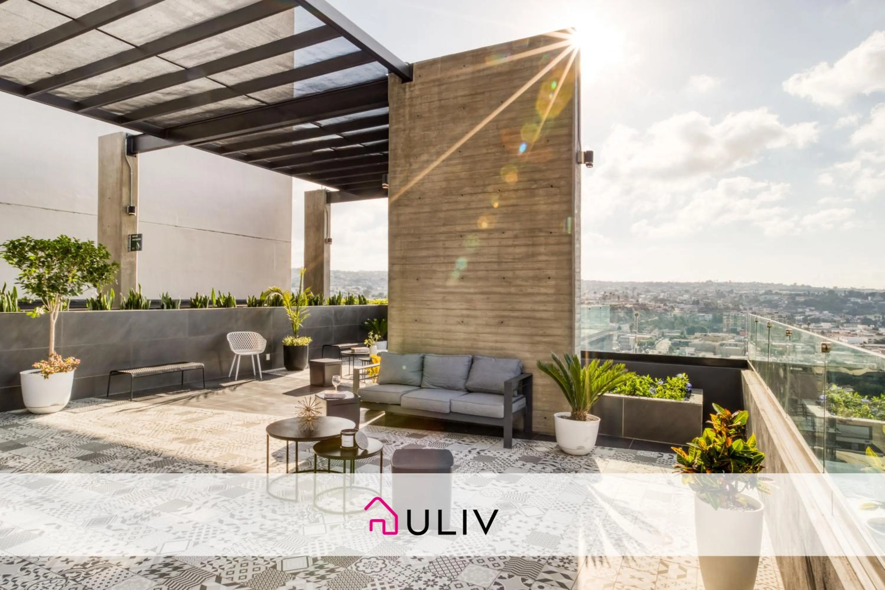 Balcony/Terrace in Downtown Loft by ULIV