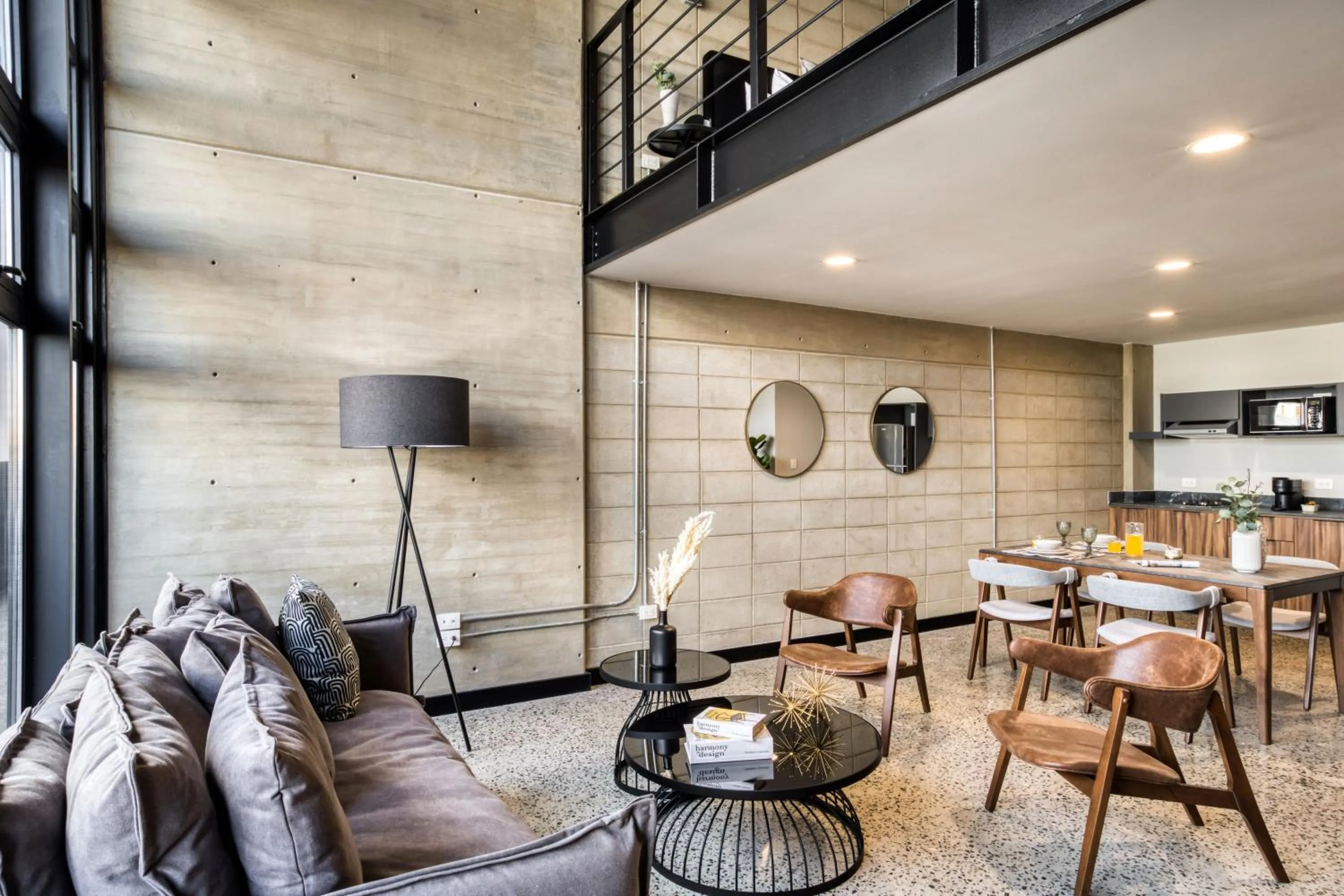 Living room in Downtown Loft by ULIV