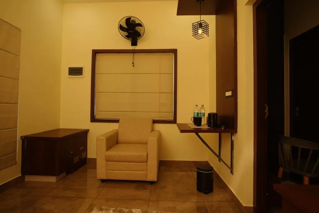 Living room in Pabis luxurious stay