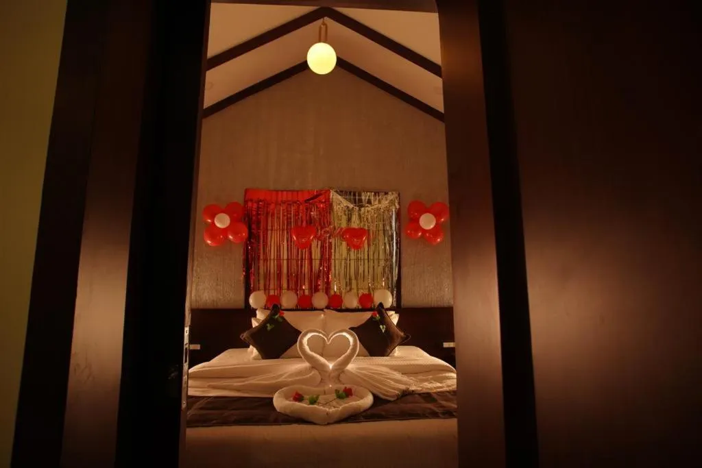 Bed in Pabis luxurious stay