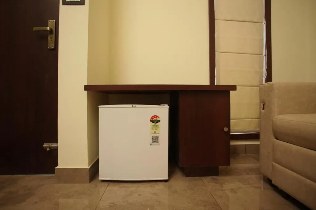 oven in Pabis luxurious stay