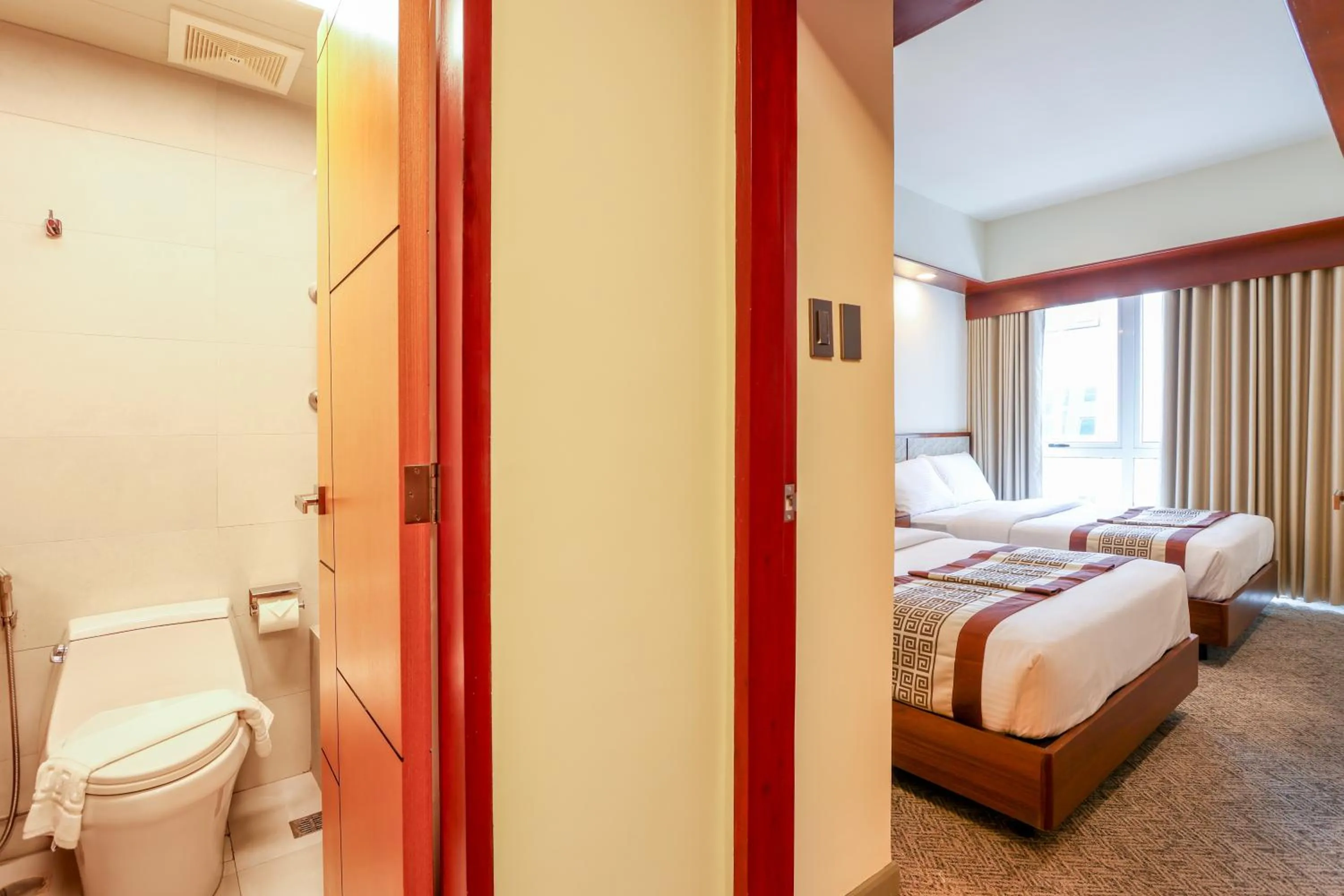 Bed in Sotogrande Hotel Baguio