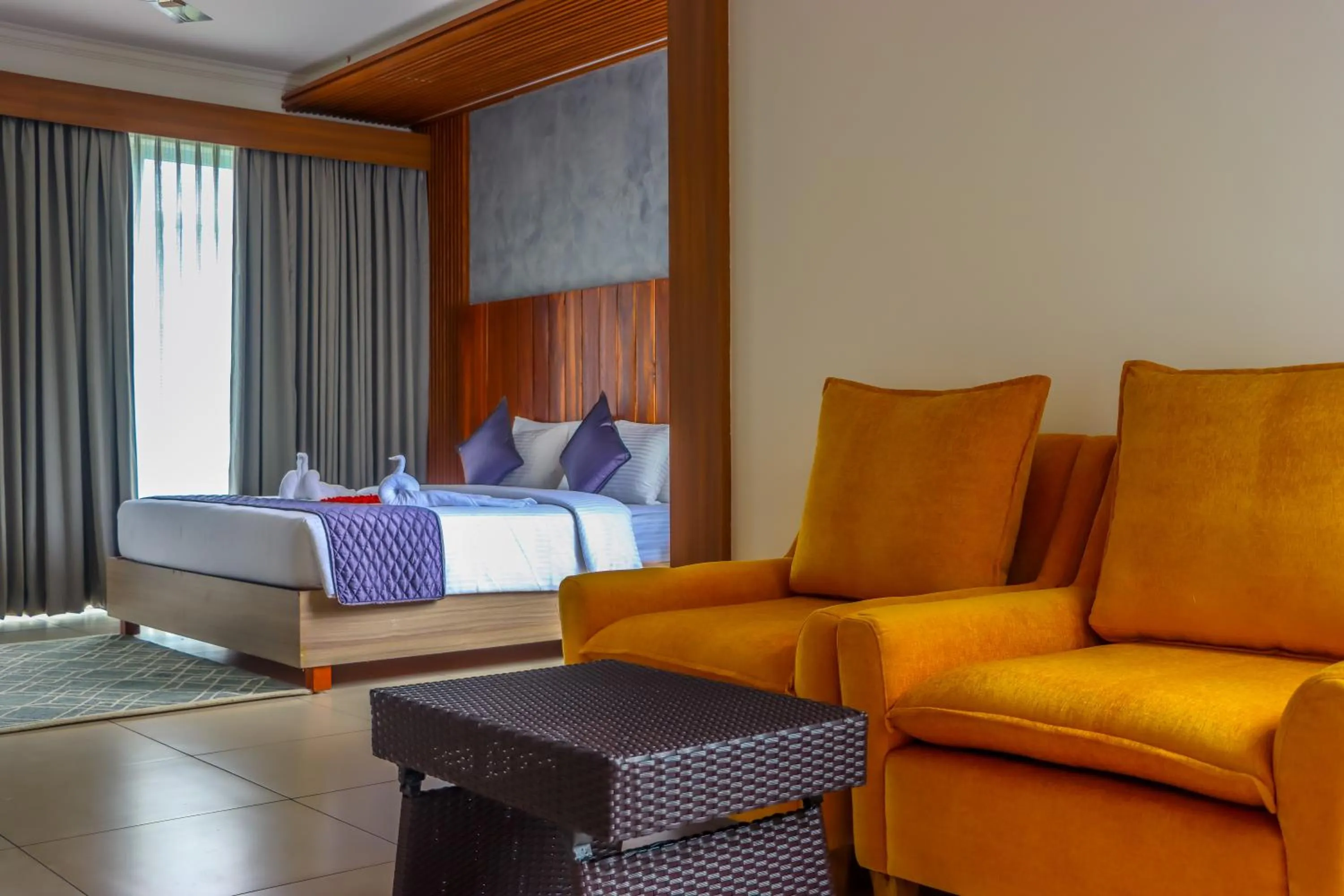 Bed in Winter Note Resorts