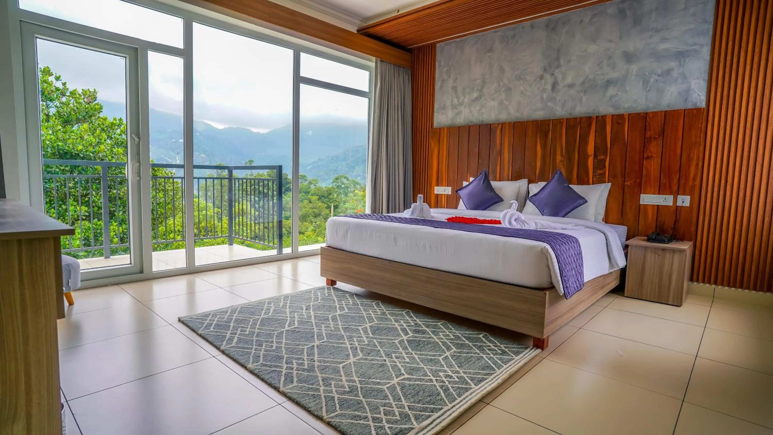 View (from property/room), Bed in Winter Note Resorts