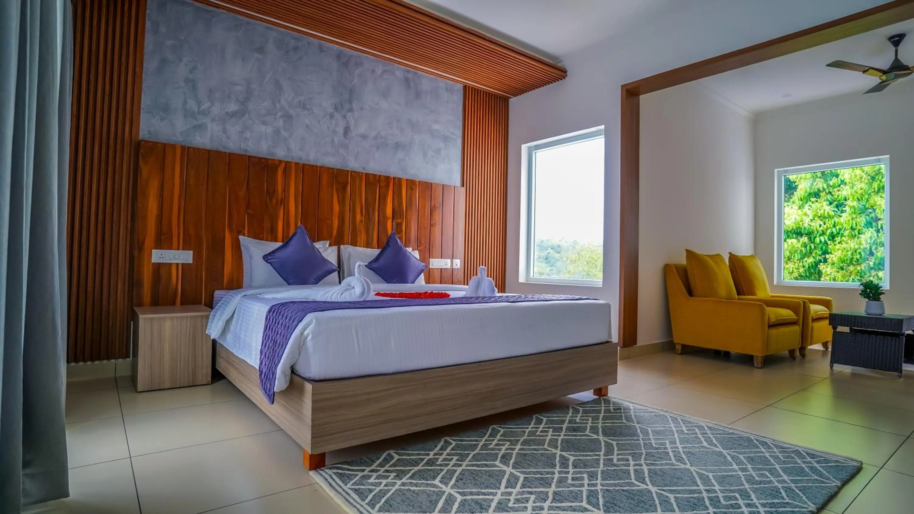 Bed in Winter Note Resorts