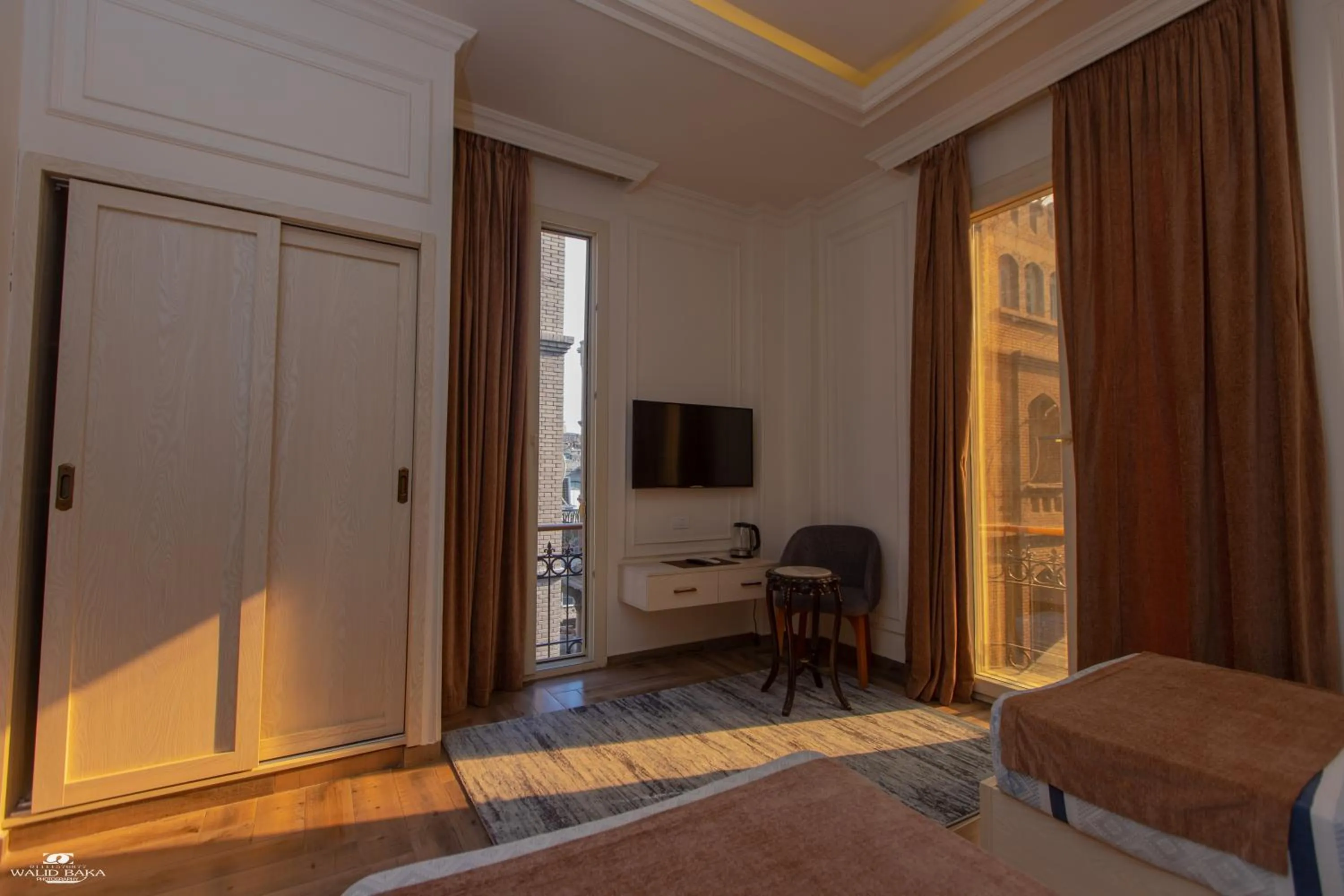 Bed in El Farida Hotel