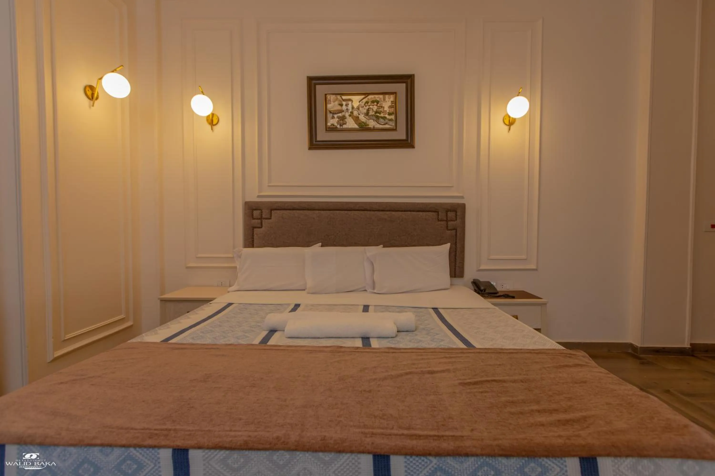 Bed in El Farida Hotel