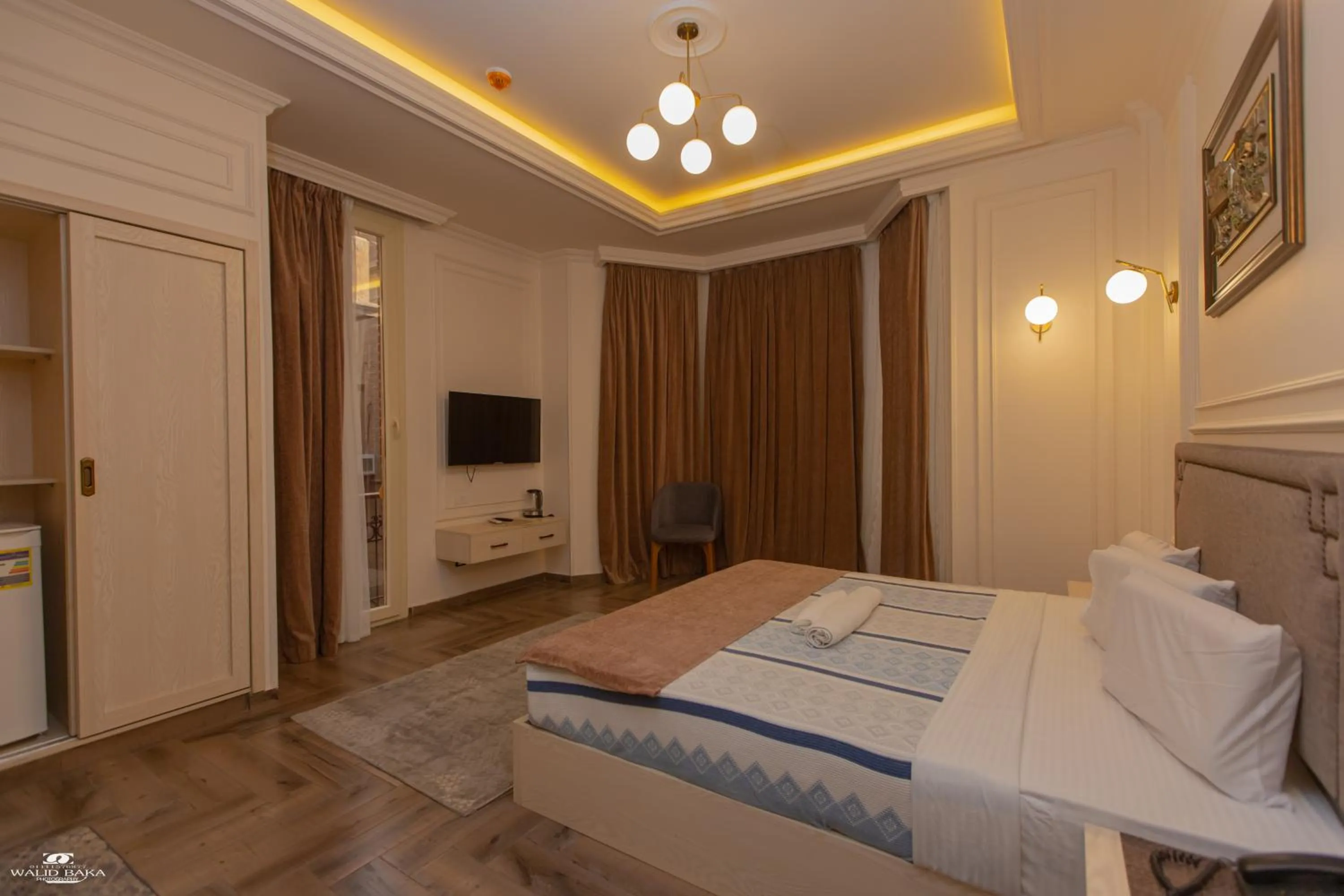 Bed in El Farida Hotel