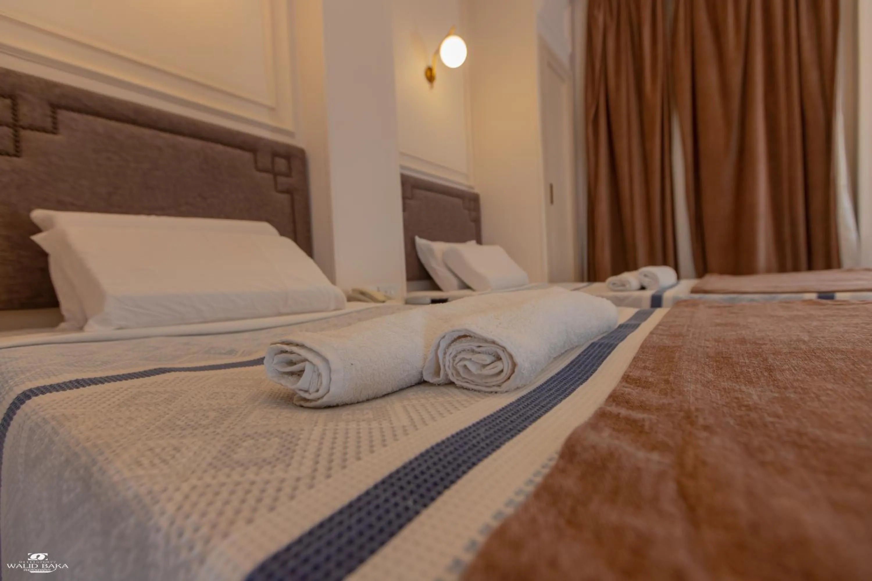 Bed in El Farida Hotel