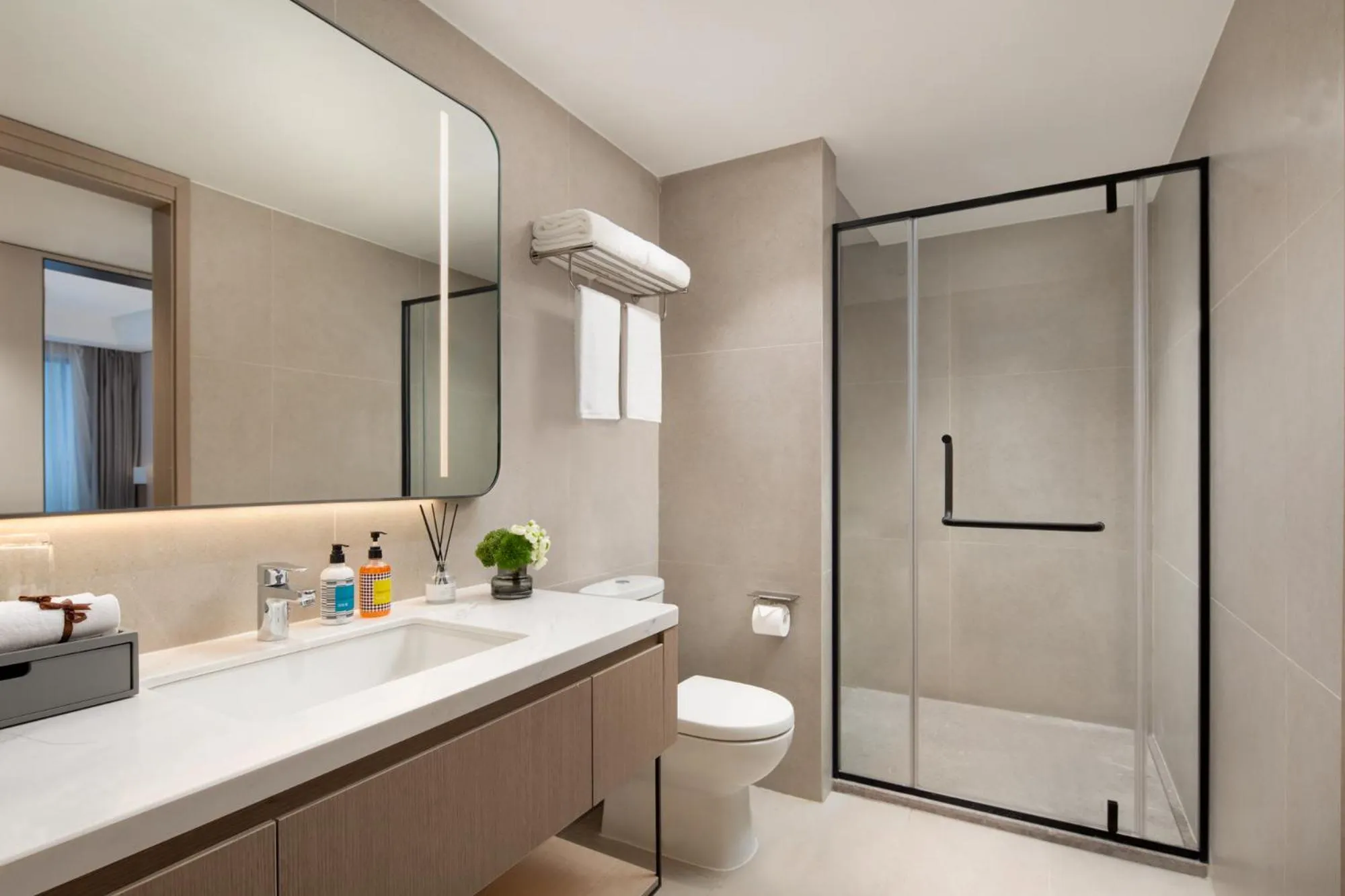 Bathroom in Citadines Hope City Boao