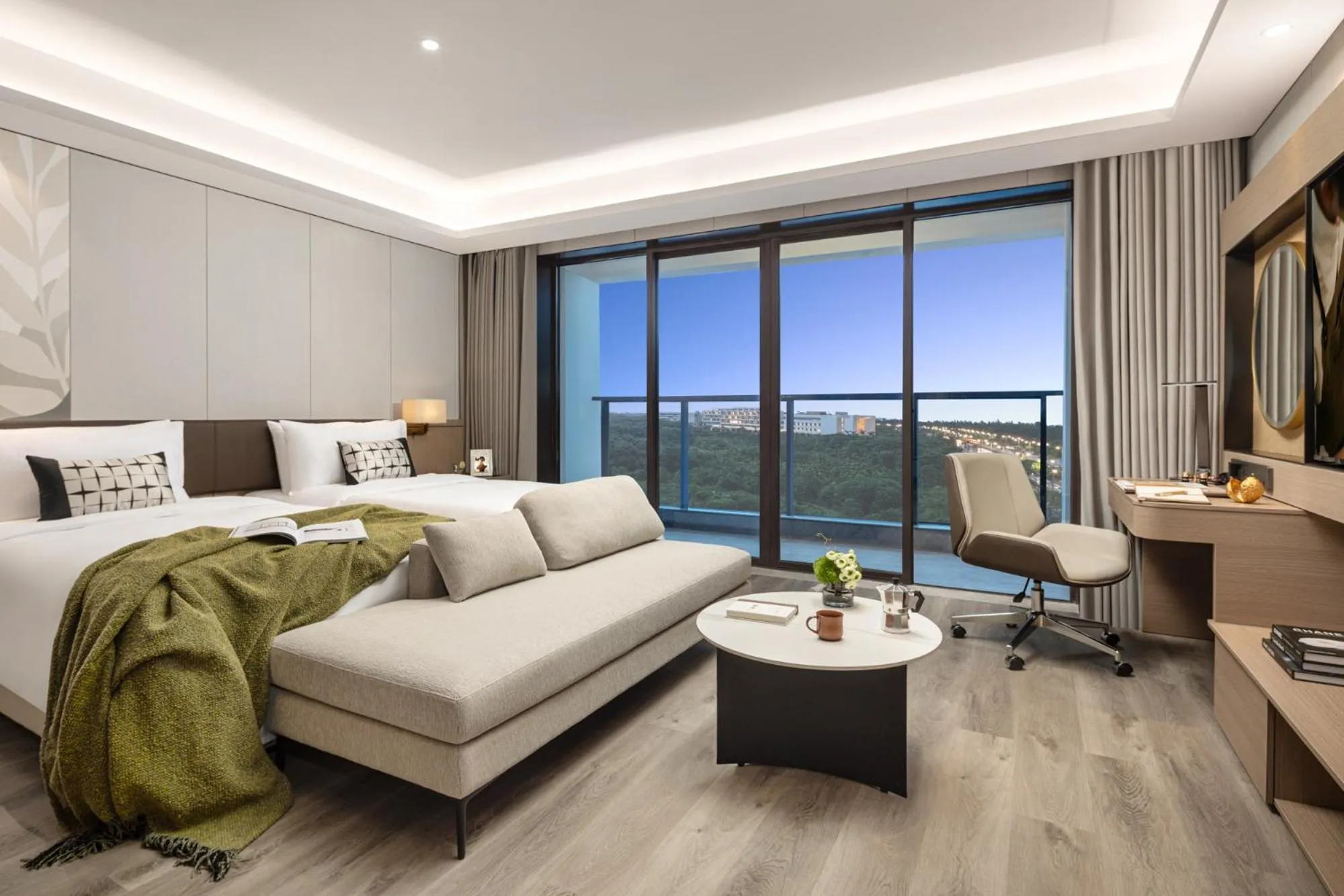 Bed in Citadines Hope City Boao