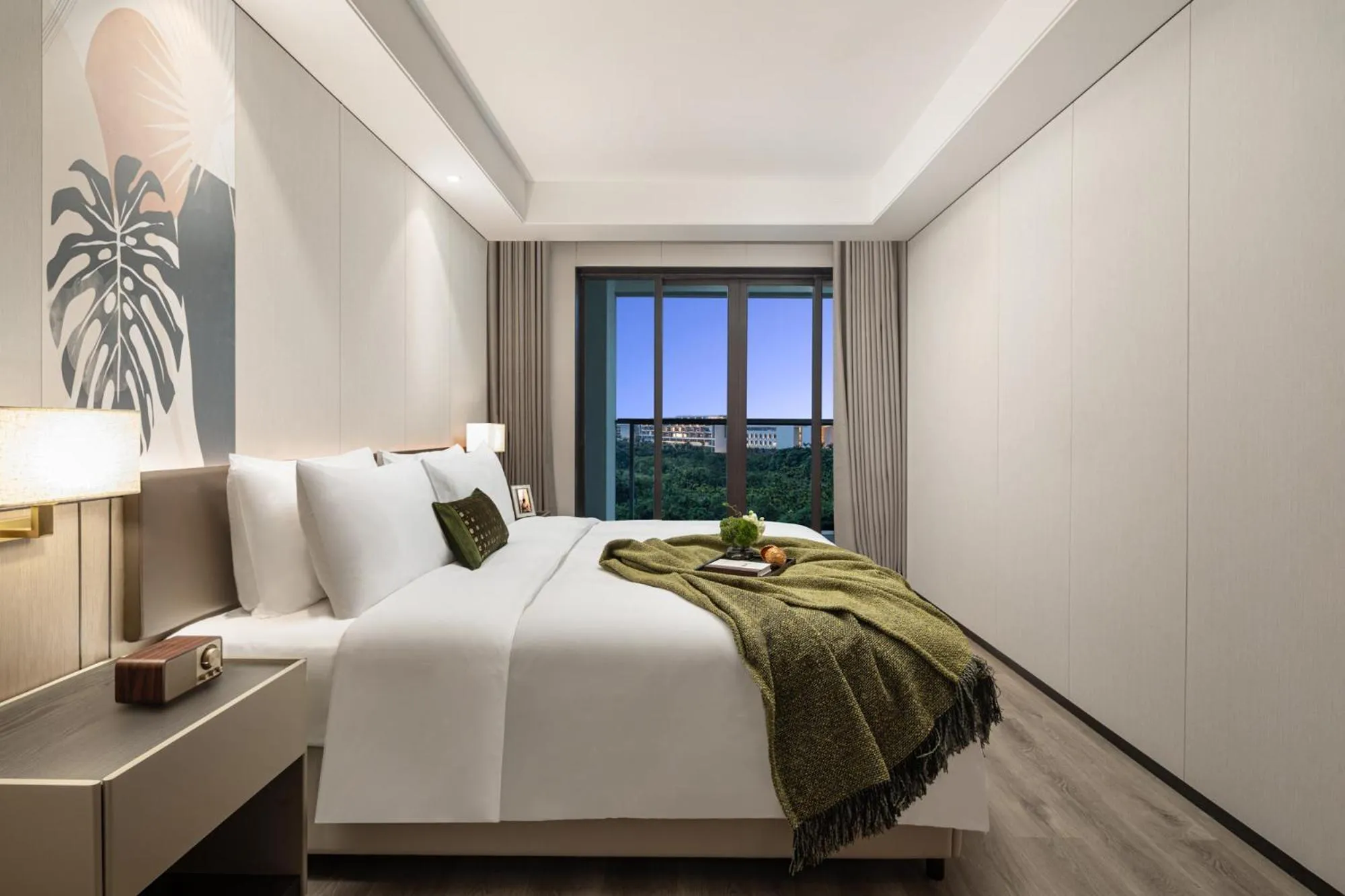 Bed in Citadines Hope City Boao