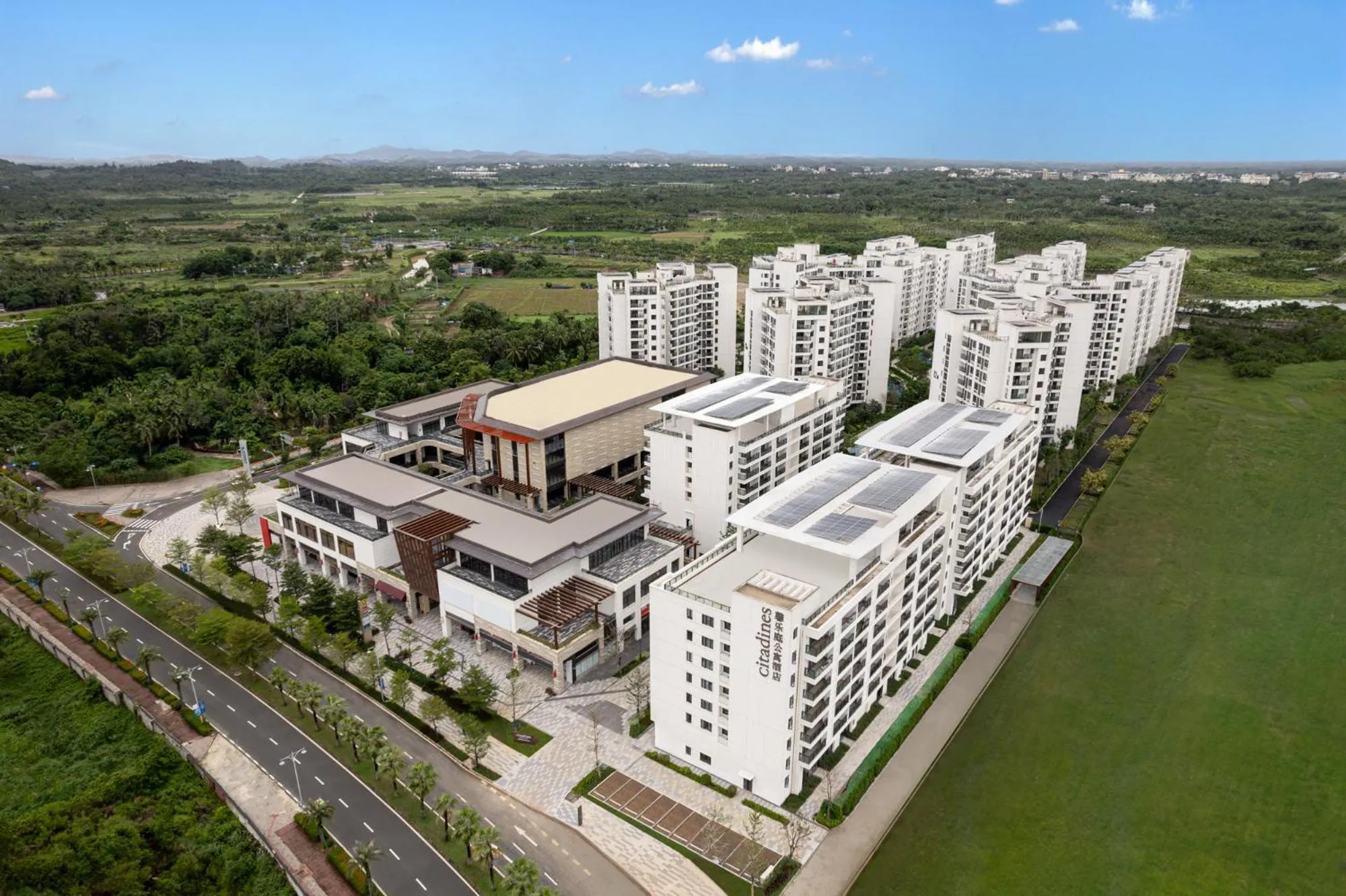 Property building in Citadines Hope City Boao