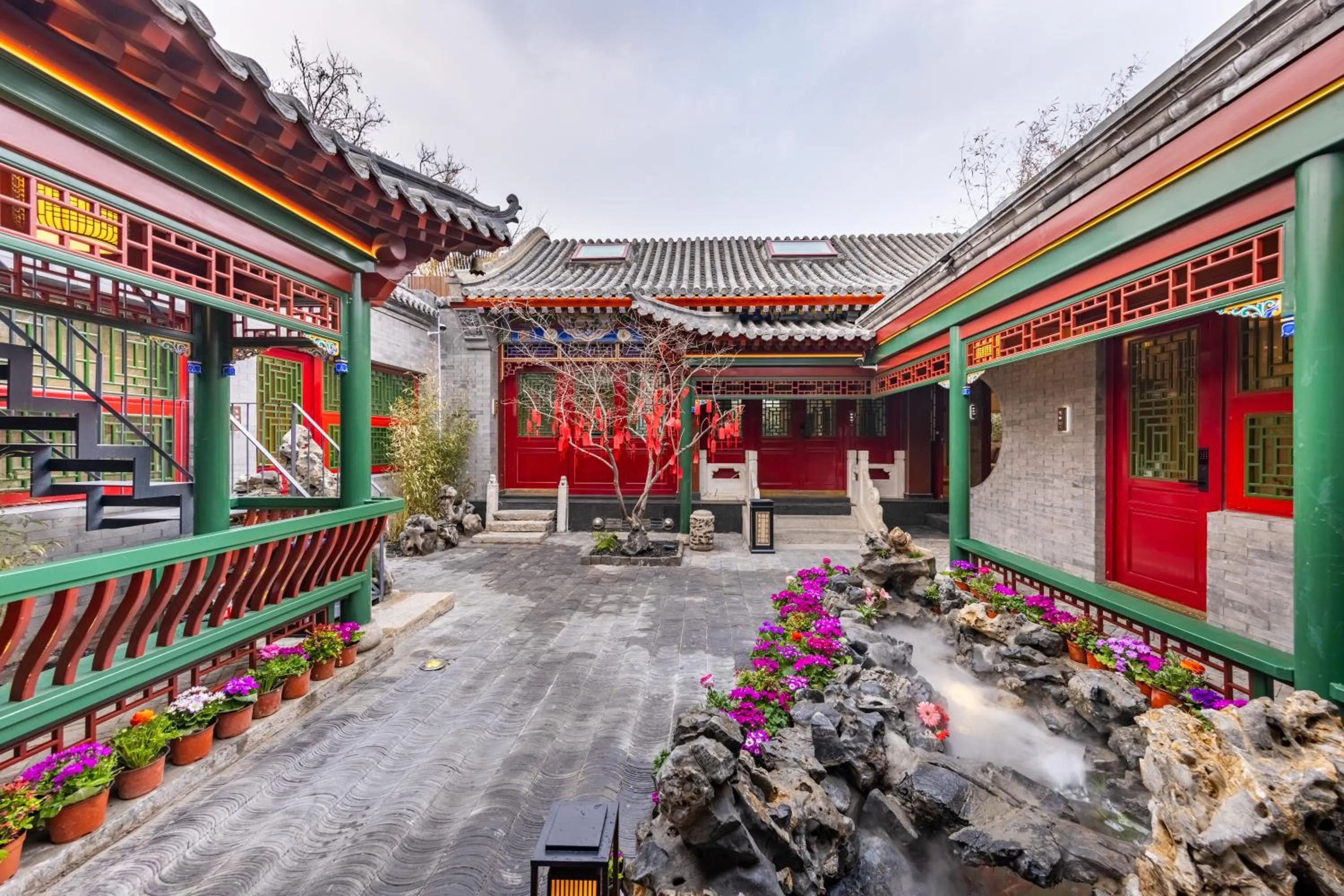 Property building in The JOY courtyard Beijing near Tiananmen Forbidden City