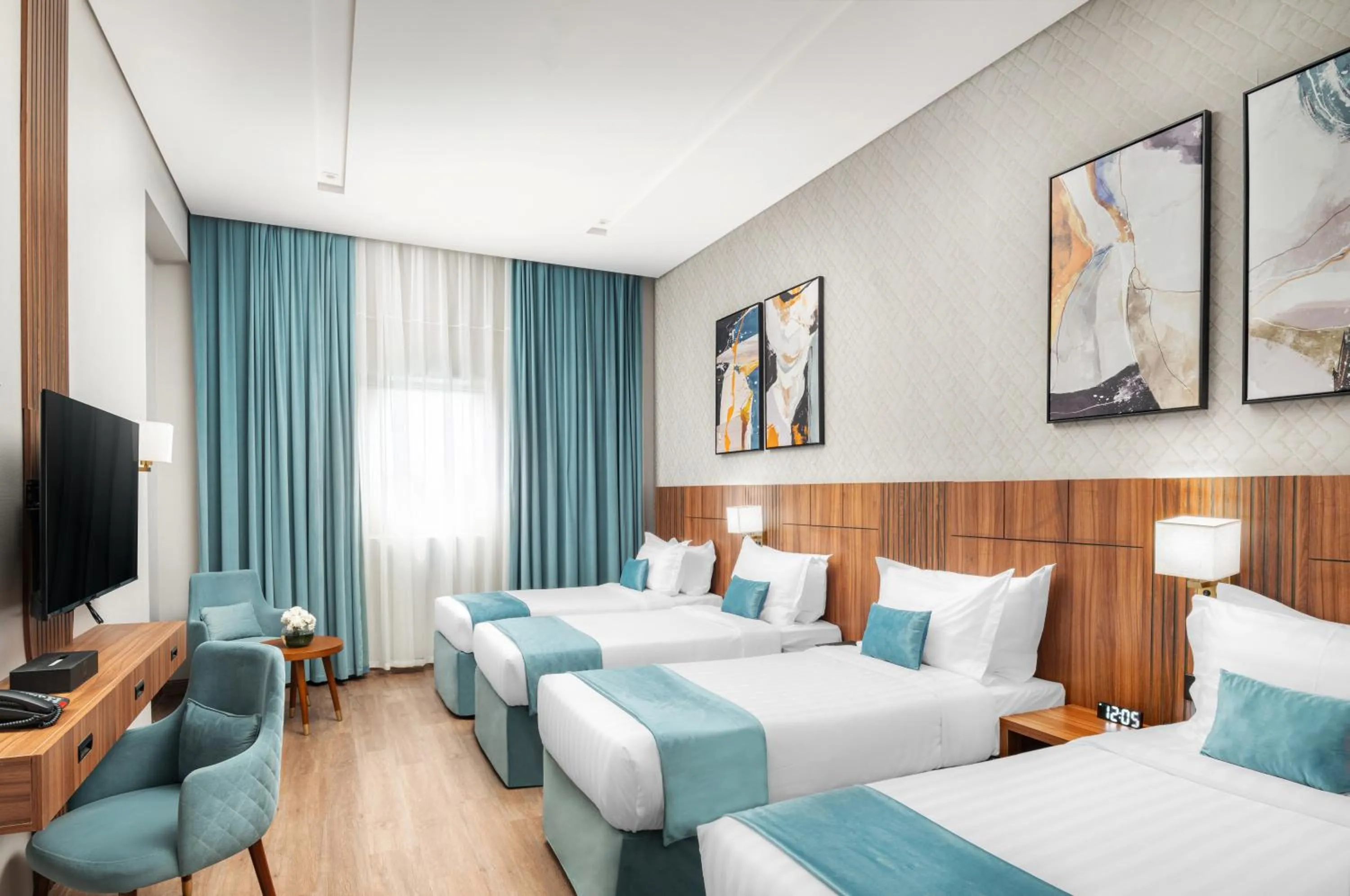 Bedroom, Bed in Elaf Qinwan Hotel