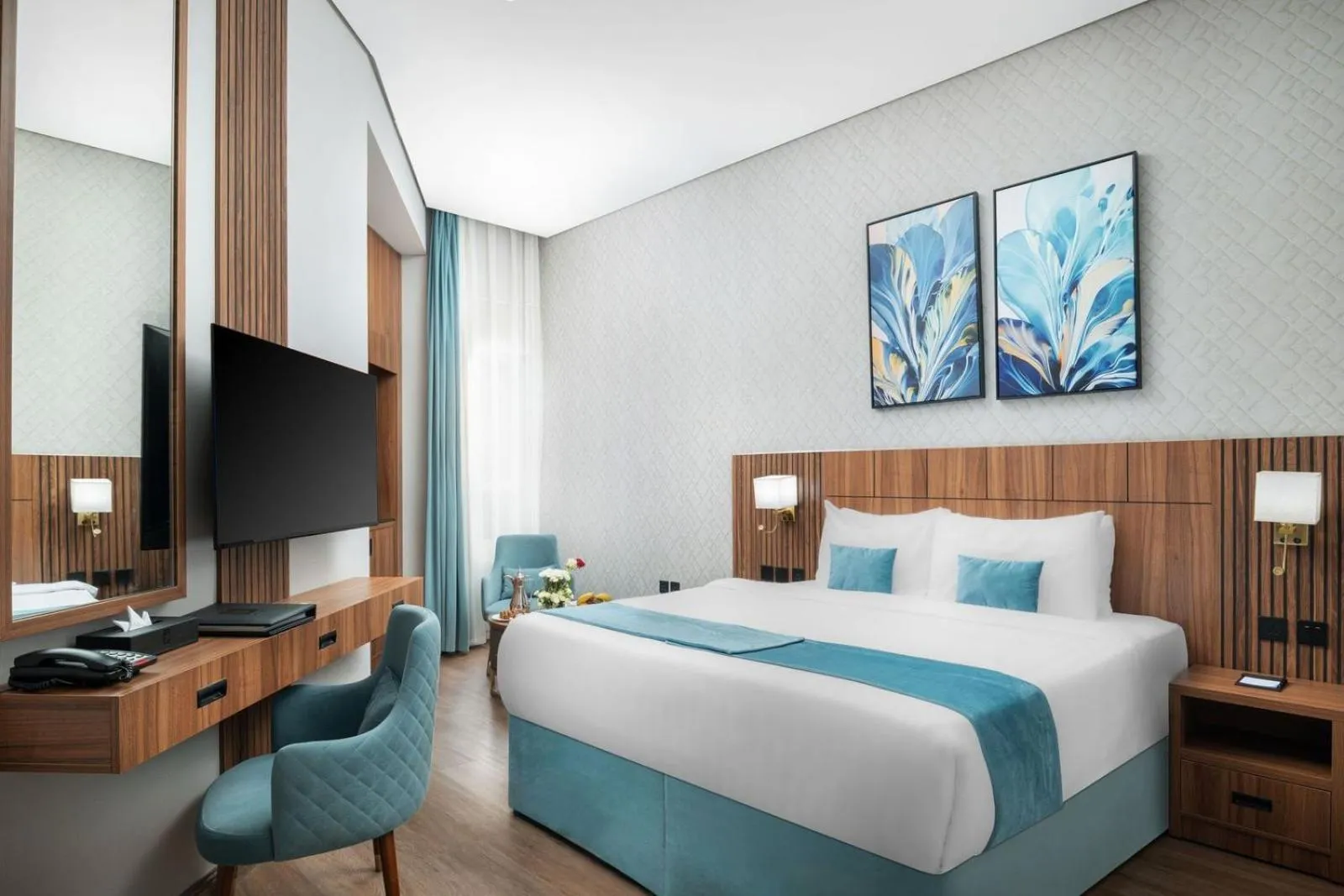 Bed in Elaf Qinwan Hotel