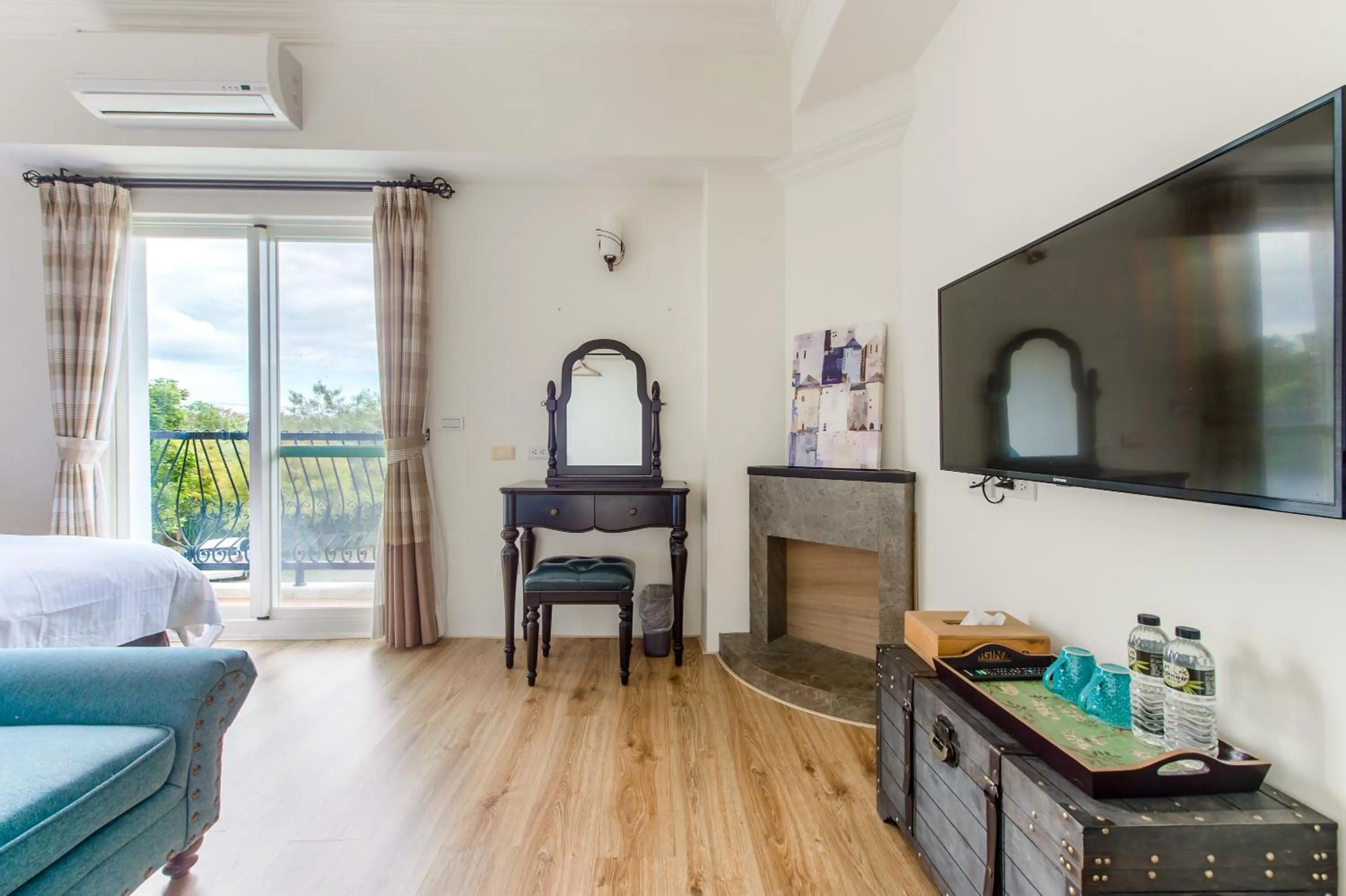 Bedroom, Bed in Wilderness1138 Hualien B&B