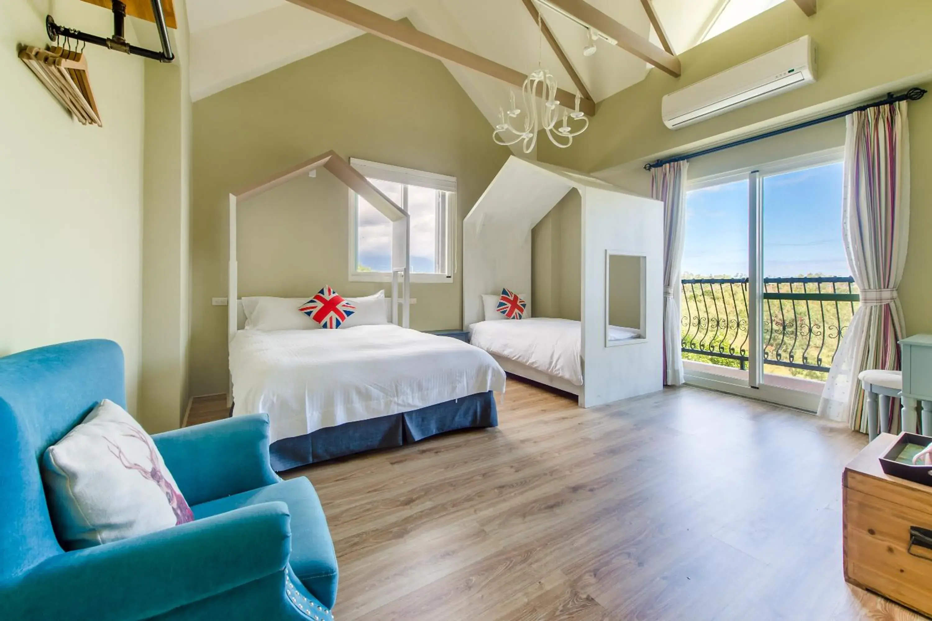 Triple Room with Bath in Wilderness1138 Hualien B&B Triple Room with Bath in Wilderness1138 Hualien B&B