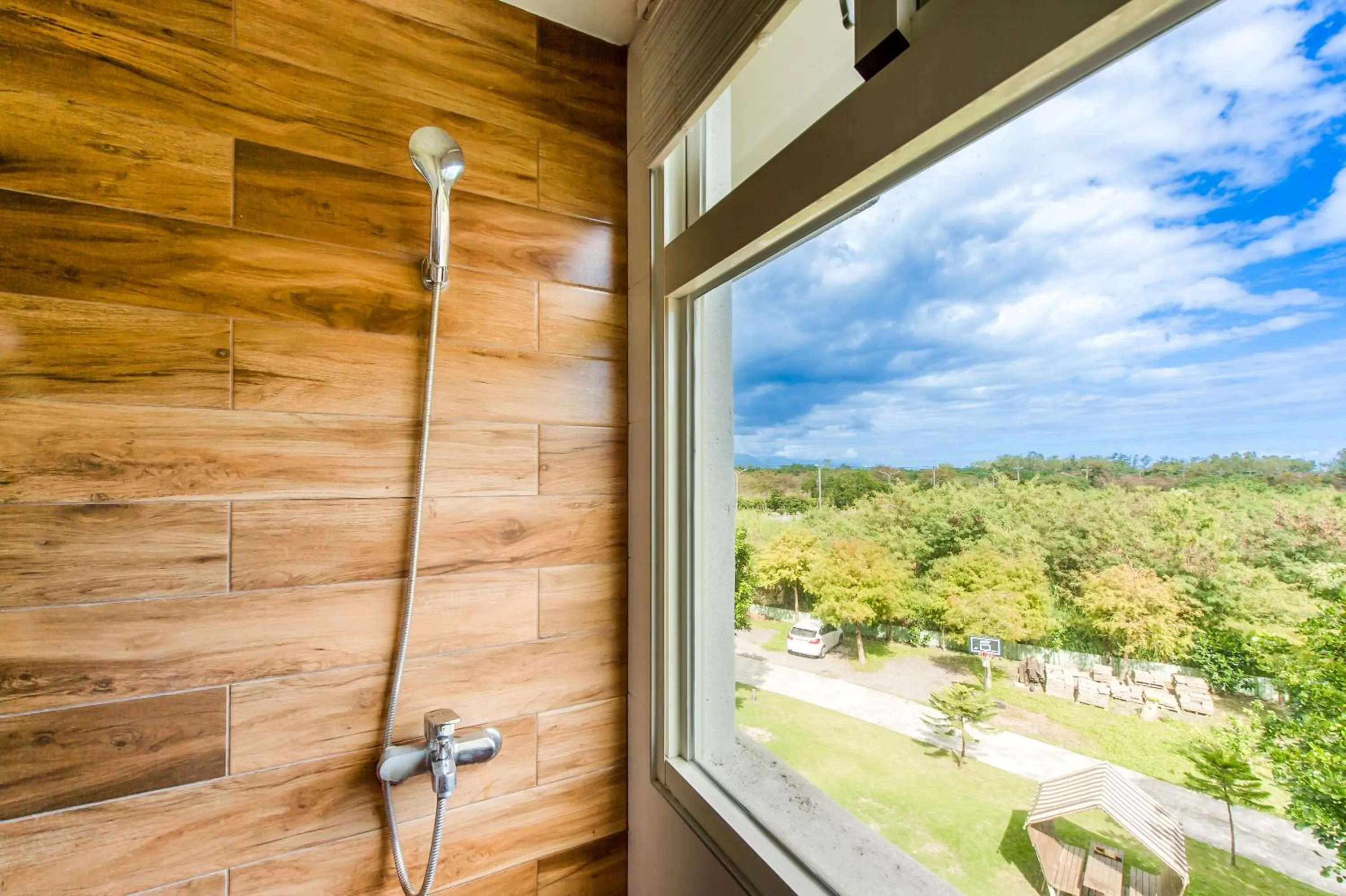 Shower in Wilderness1138 Hualien B&B