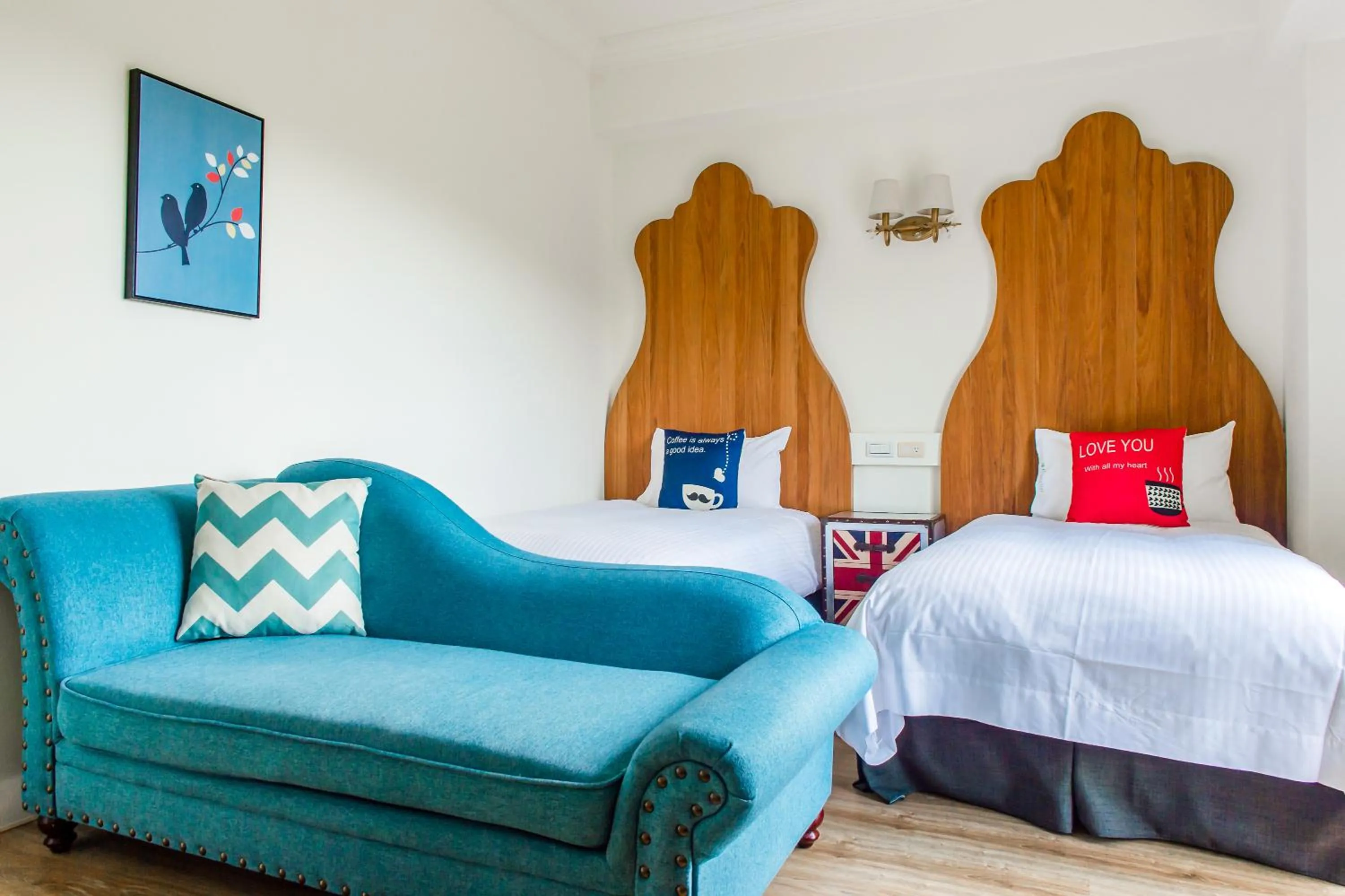 Bed in Wilderness1138 Hualien B&B