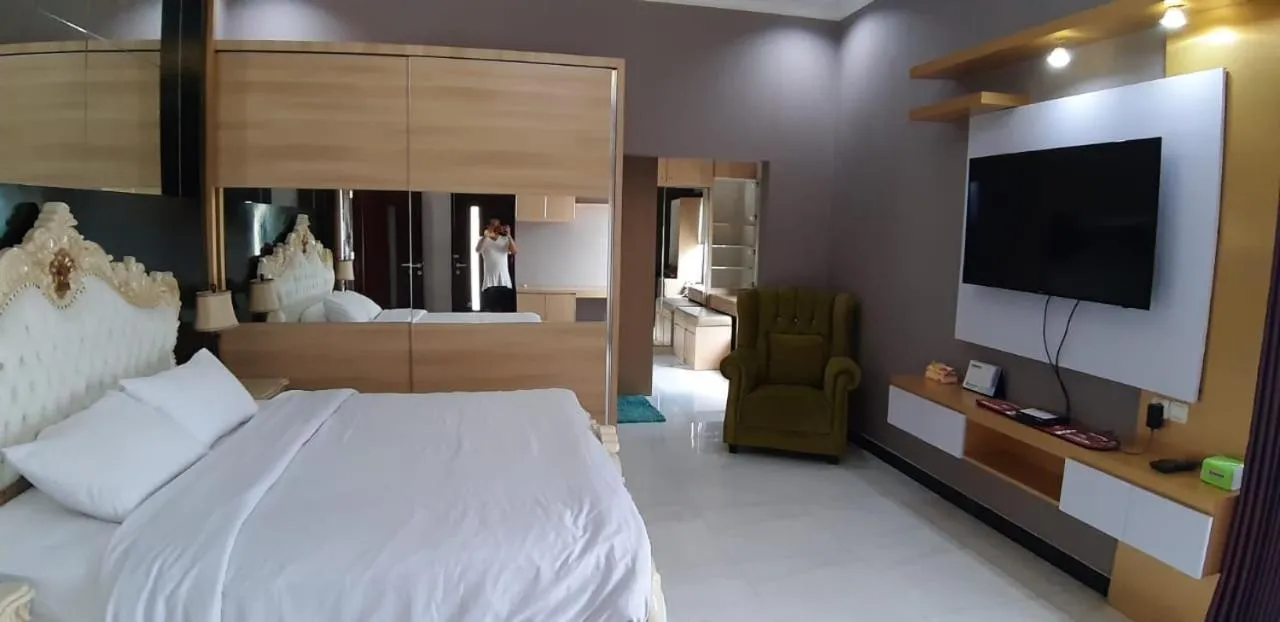 Bed in Villa Melati Residence