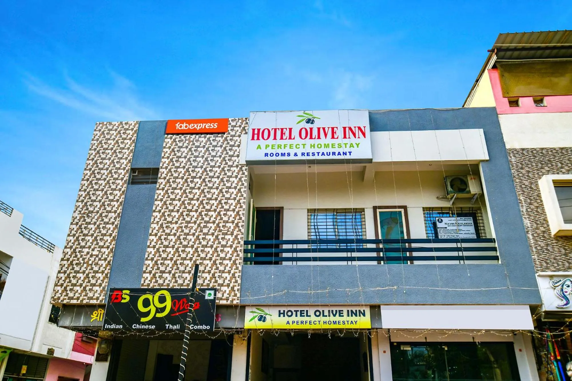 Property building in FabExpress Olive Inn