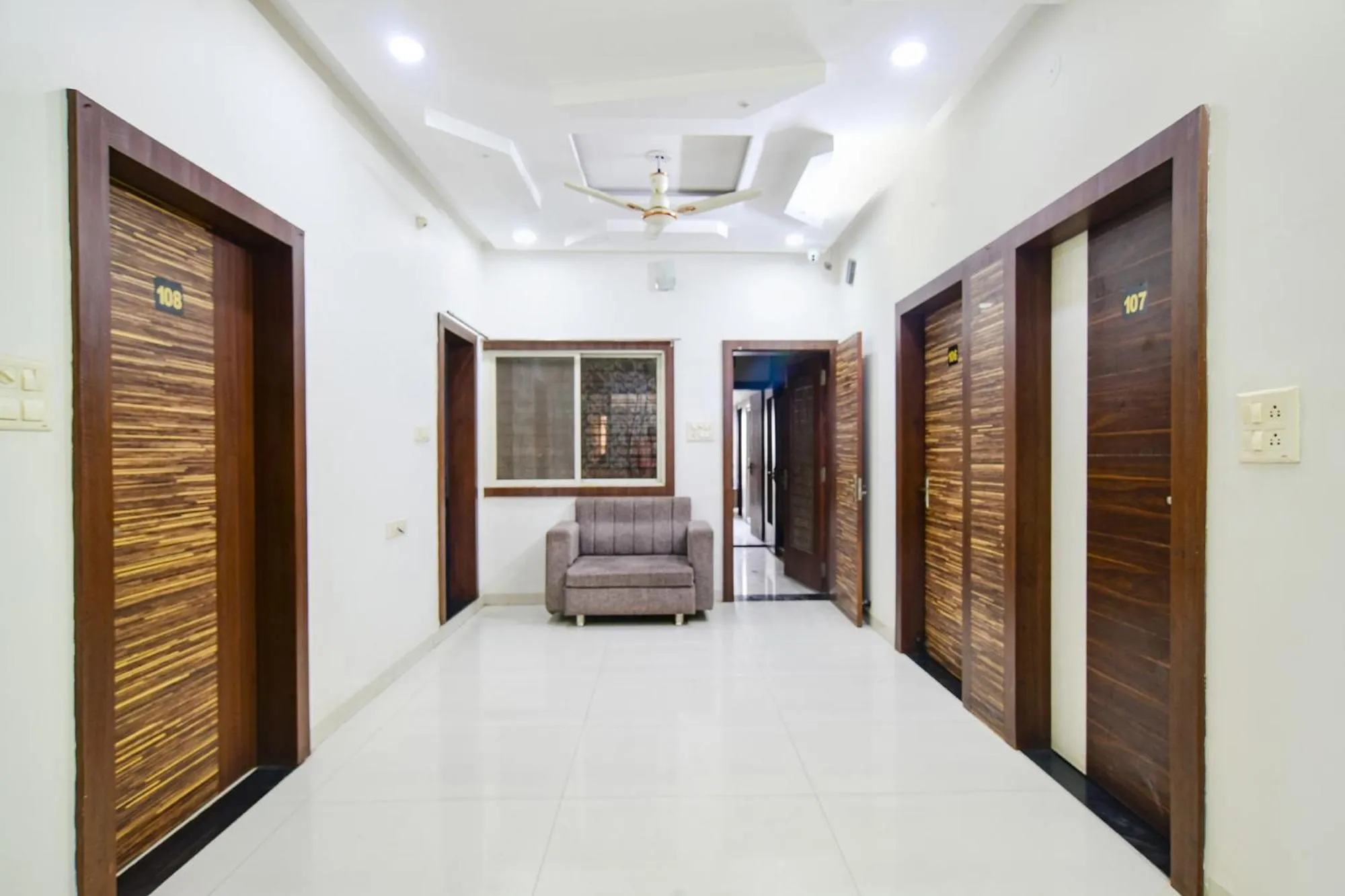 Seating area in FabExpress Olive Inn